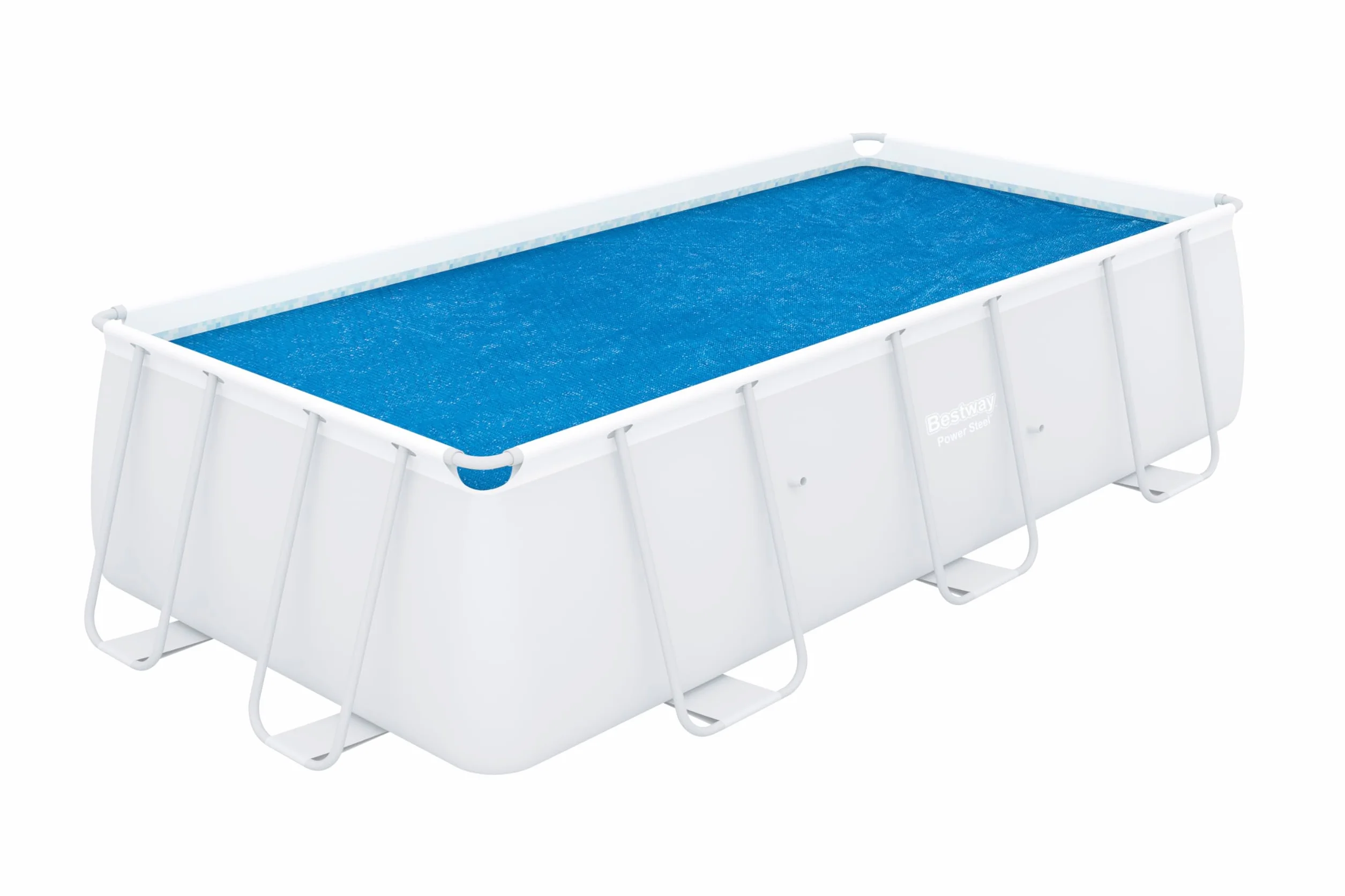 BESTWAY Cobertor Solar Rectangular 380x180 cm Piscinas 404x201 cm Azul