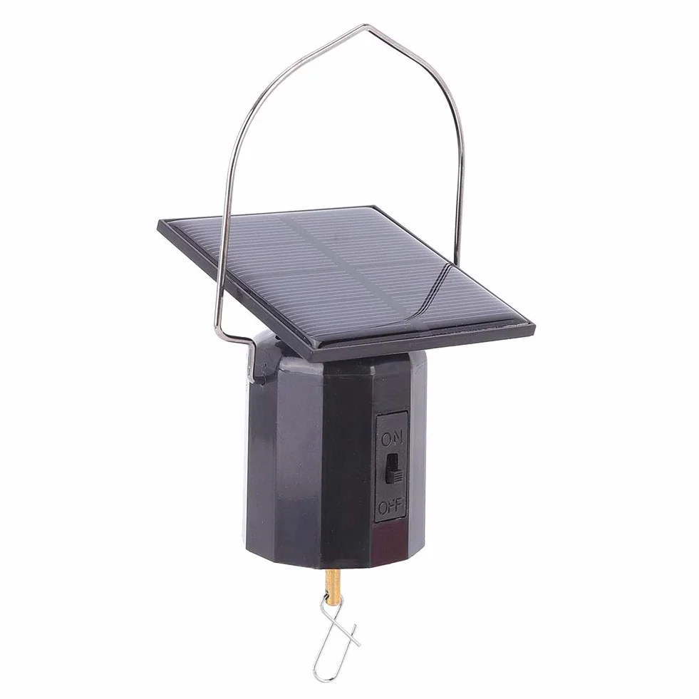 BORDSTRACT Motor Solar Giratorio para Campanas de Viento, 6 Libras