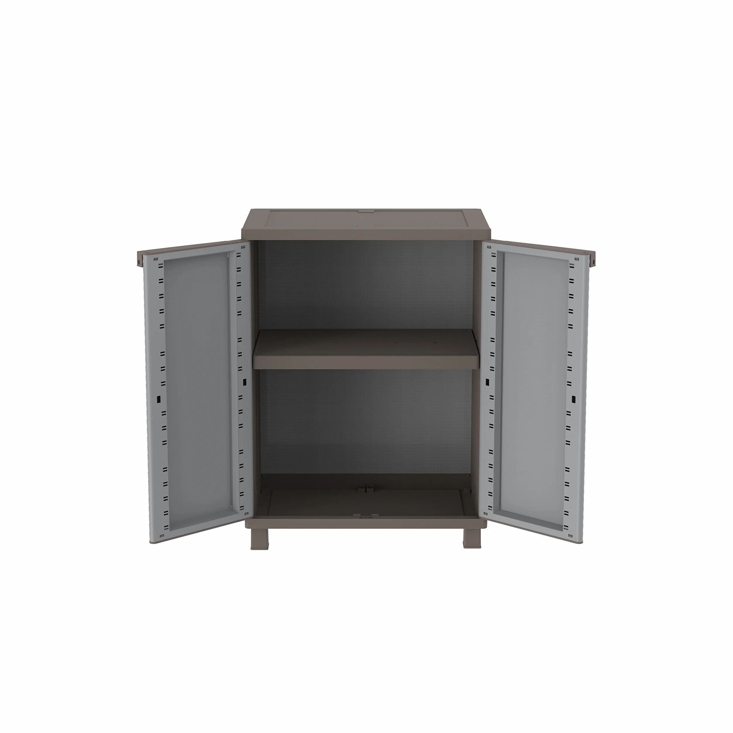 Armario 2 Puertas con 1 Estante Interno 68x37.5x91.5 cm