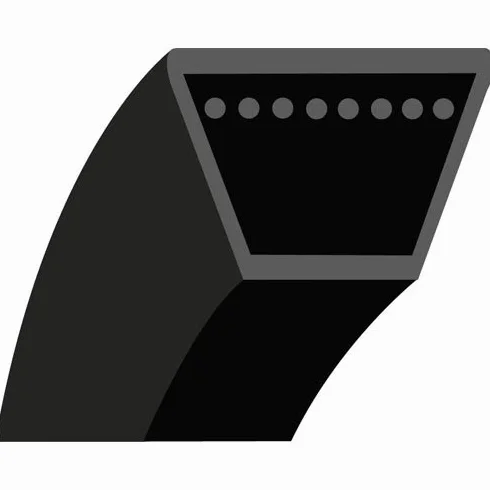 Correa liso trapezoidal para cortacésped (autoportées Noma modelo 11 CH 42 "(Copa 107 cm) – 5180-0000 & 3531 – 0000 – (Section: 1/2", L: 108-1/2 ")-N ° origen: 49330, 34071, 33125, 301935