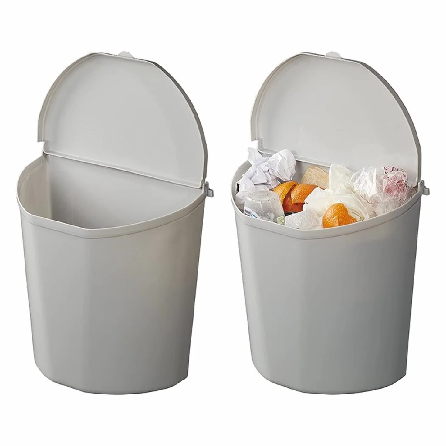 ProPlus Cubo de basura L con tapa para caravana