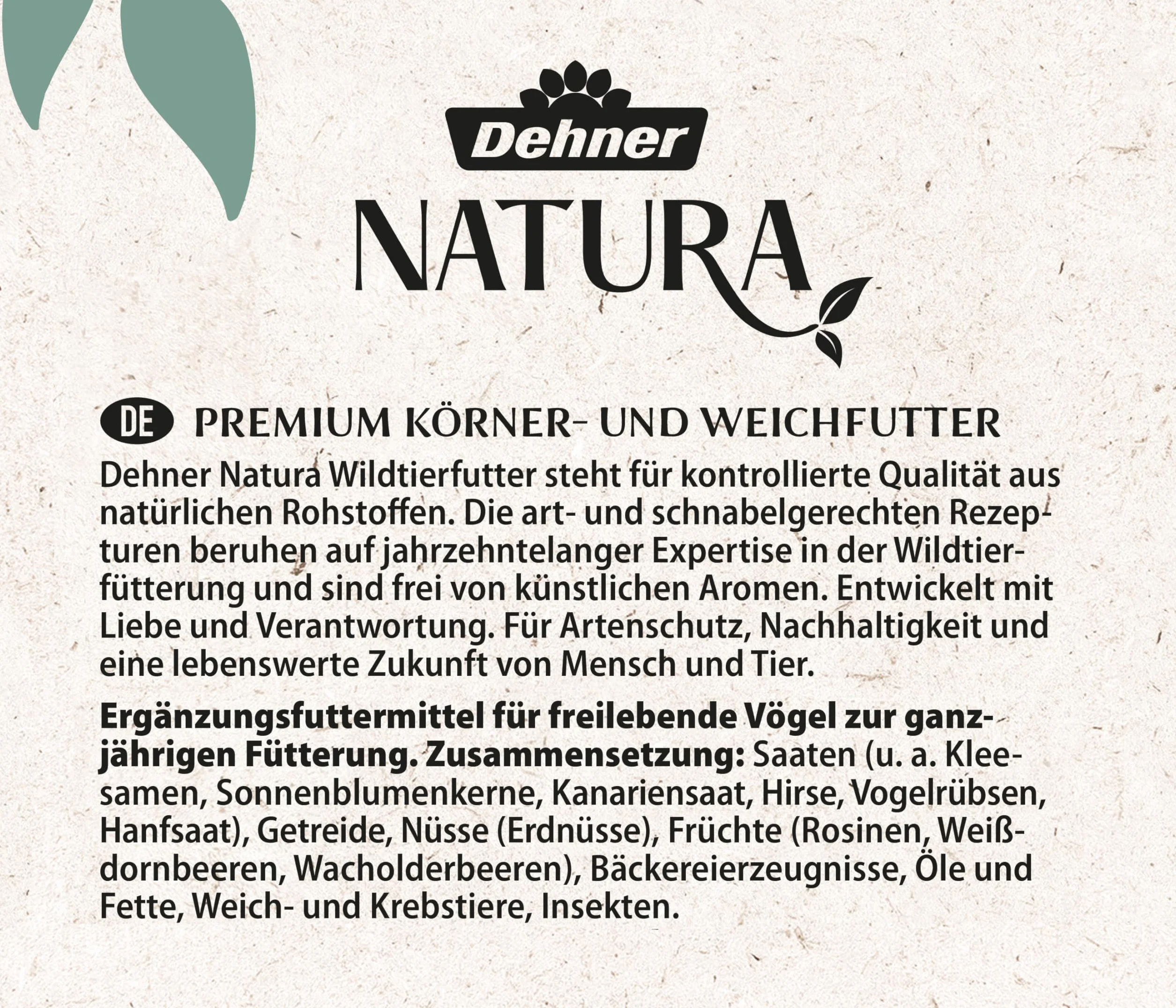 Dehner Natura Comida para Aves Silvestres 5 kg