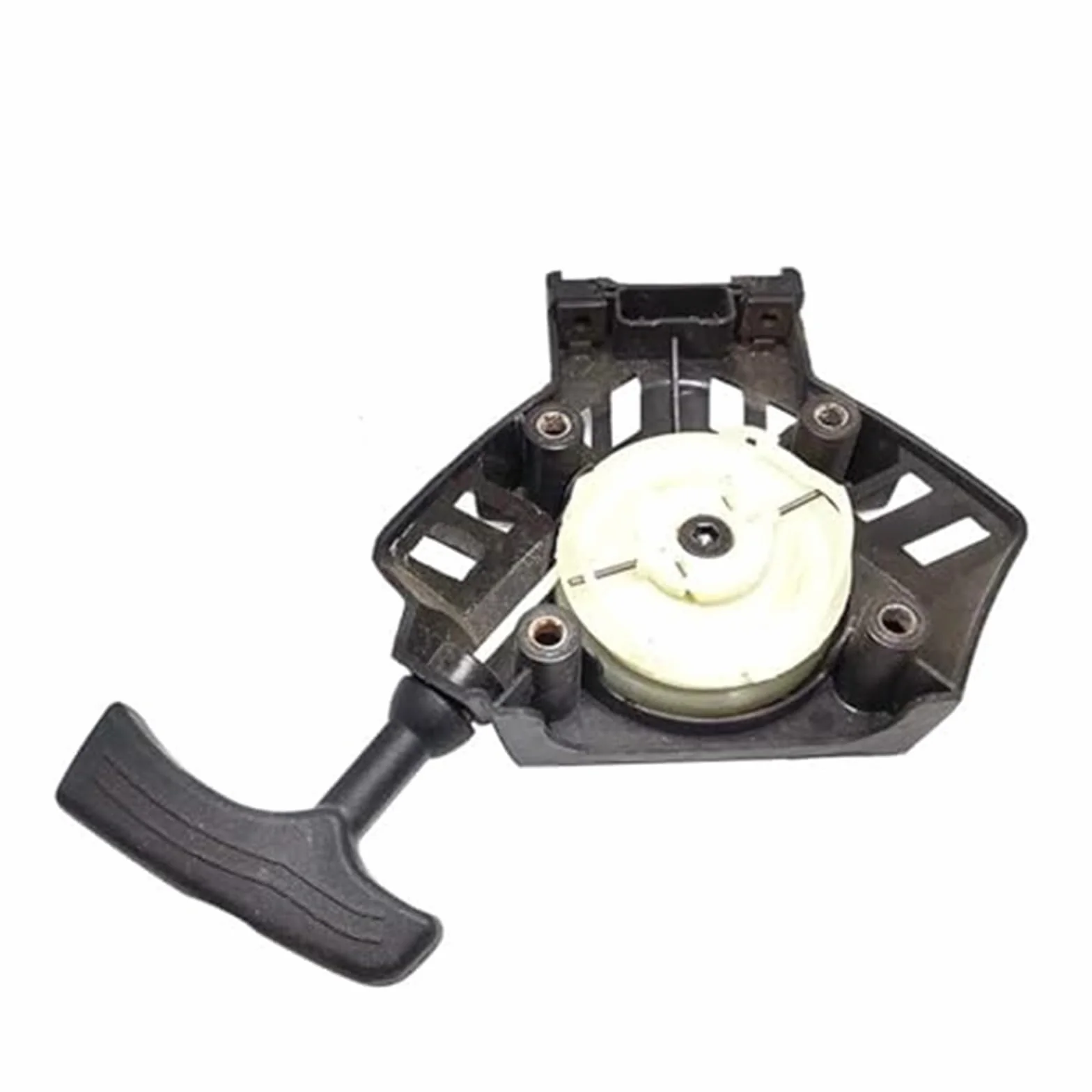 Arrancador de Retroceso 145 for GX-180, arrancador de Alambre de Acero GX180, Piezas de cortacésped de Gasolina de Arranque fácil Arranque de Retroceso(Black Steel Wire Starter)