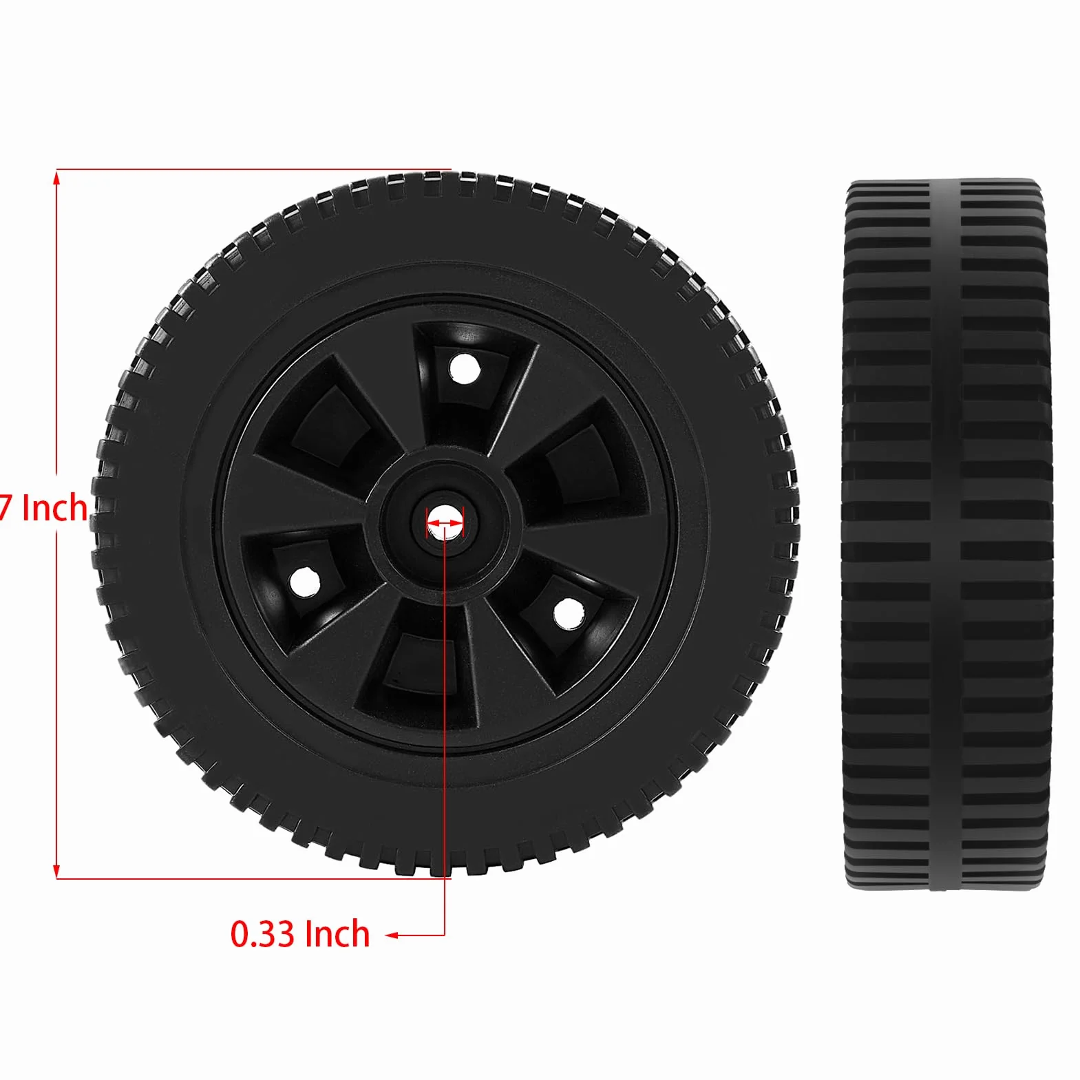 G437-0037-W1 463344015 - Piezas de repuesto para parrilla Charbroil Gas2coal 463436215 463347017 463343015 463376017 463432215 Kenmore 4155 .1612 3801 - Ruedas de plástico negro para barbacoa, 2