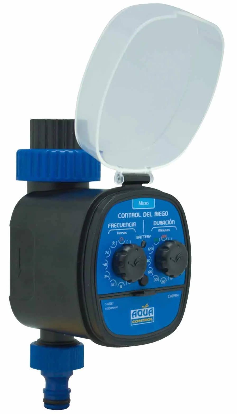 Aqua Control C4099N Programador de Riego para Jardín, 0 Bar, 10x10x16 cm