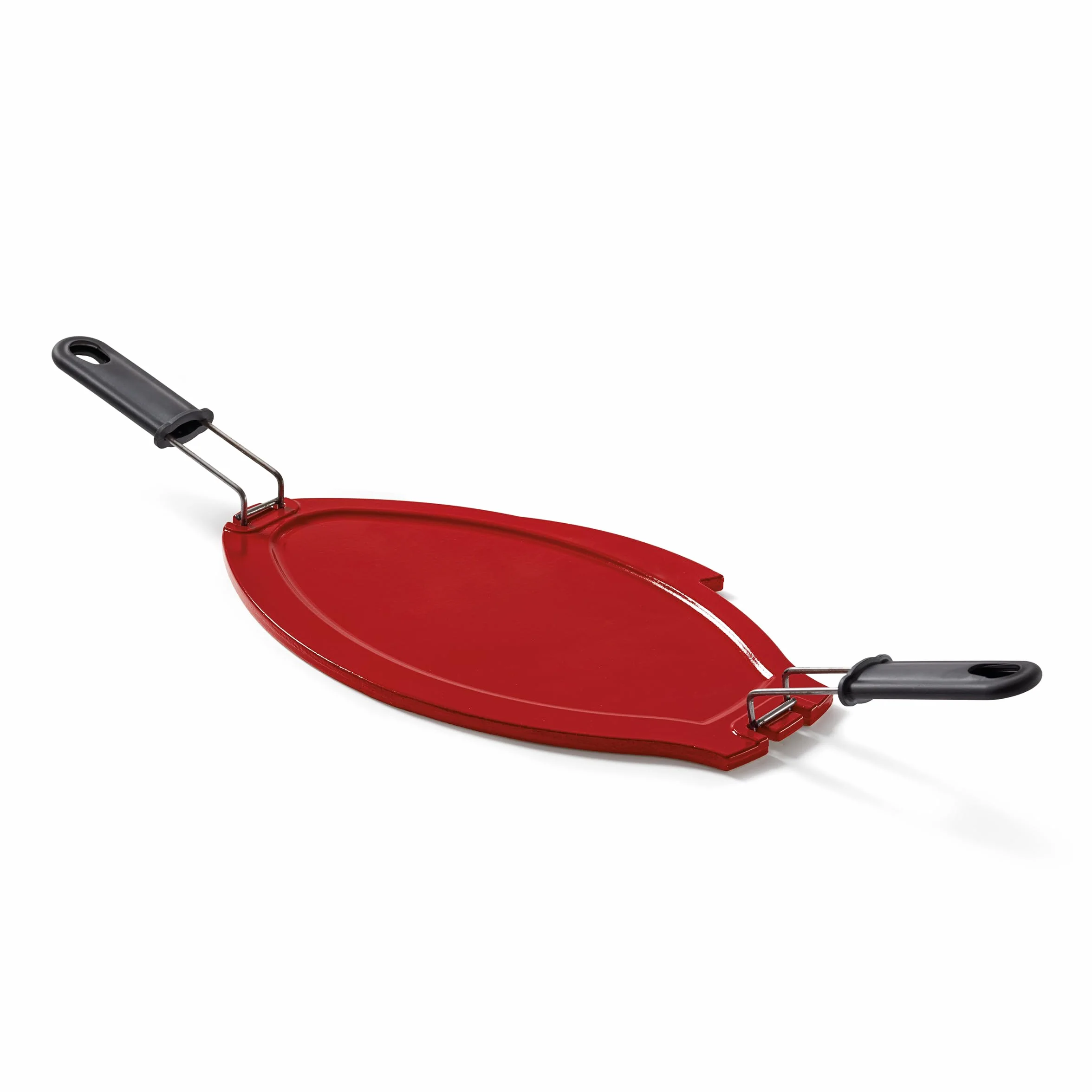 Fish Grill- Piedra refractaria | para Pescado | Piedra Ovalada | 40 x 23,5 cm | para Barbacoa de Gas o Horno | para Pescado al Punto