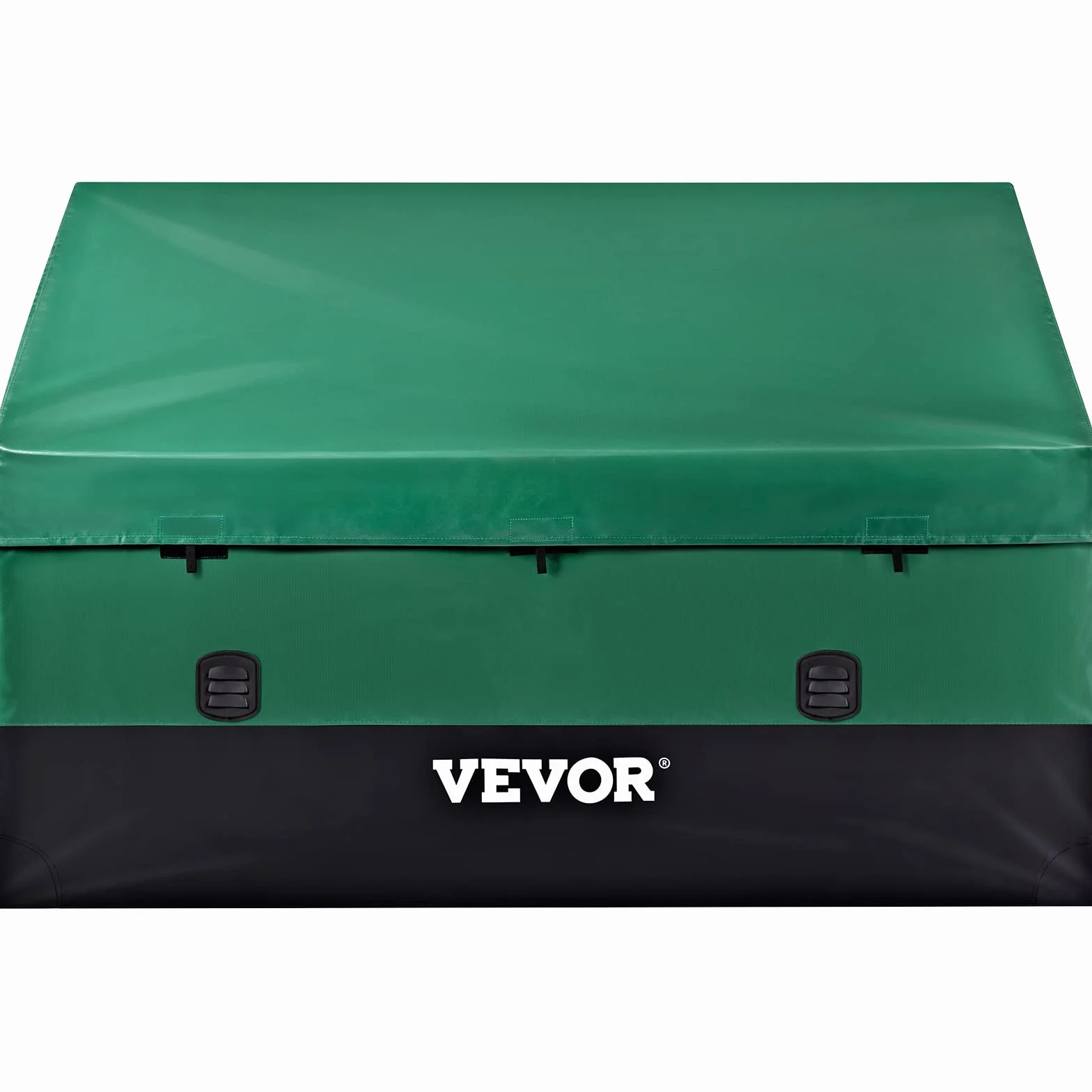 VEVOR Caja de Almacenamiento 230 Galones Arcón de Almacenaje para Jardín Tela Lona de PE 147 x 86 x 108 x 77 cm Verde