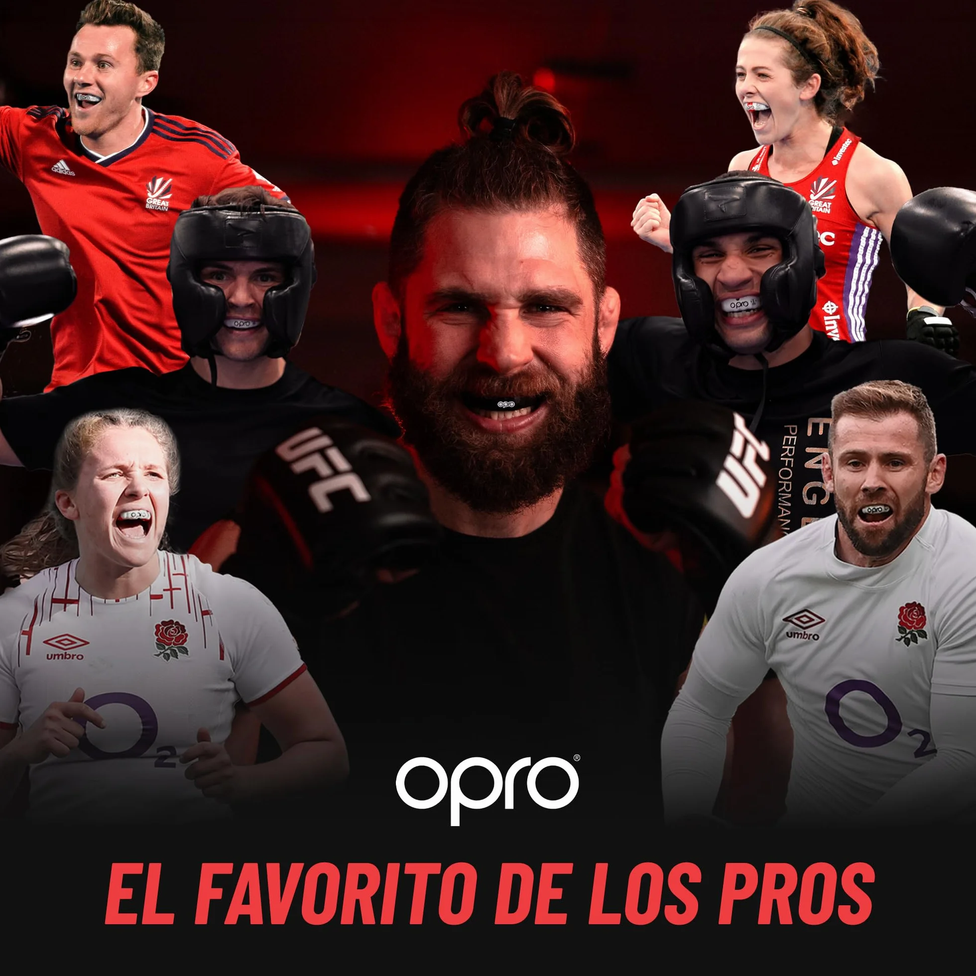 OPRO Protector Bucal Gold Level para Brackets, Deportivo, Protección y Ajuste, Rugby, Boxeo, MMA