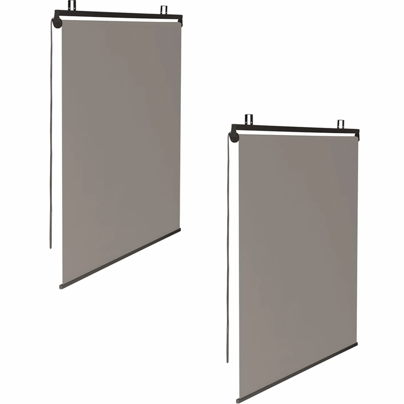 Pergola edición especial techo retráctil 3x6 M gris 6 persianas