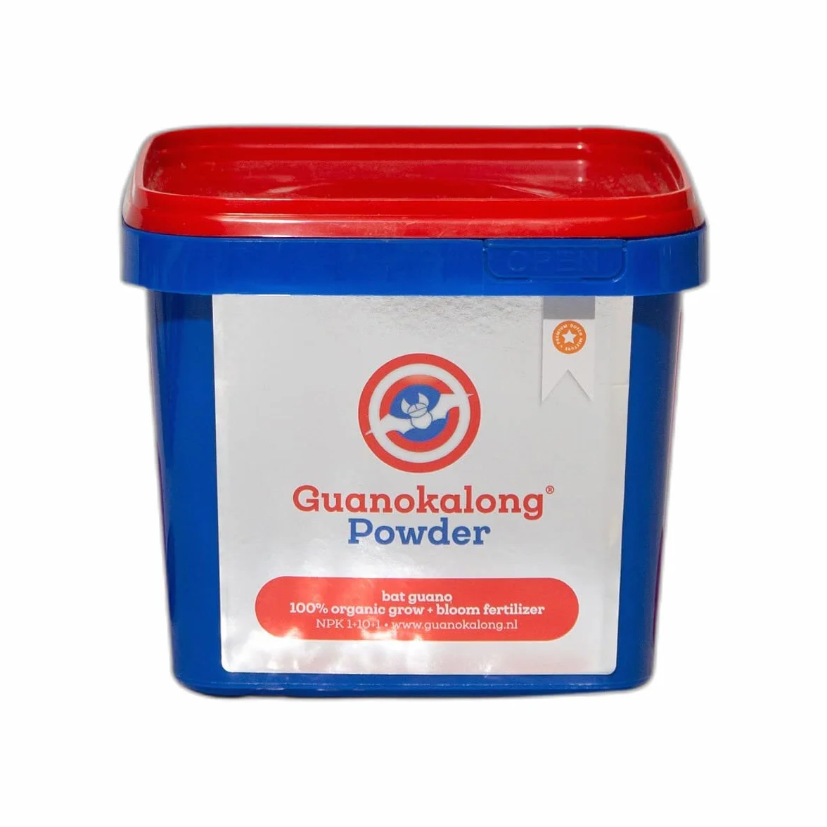 Guanokalong Guano de Murciélago en Polvo 1Kg Fertilizante Orgánico Liberación Lenta