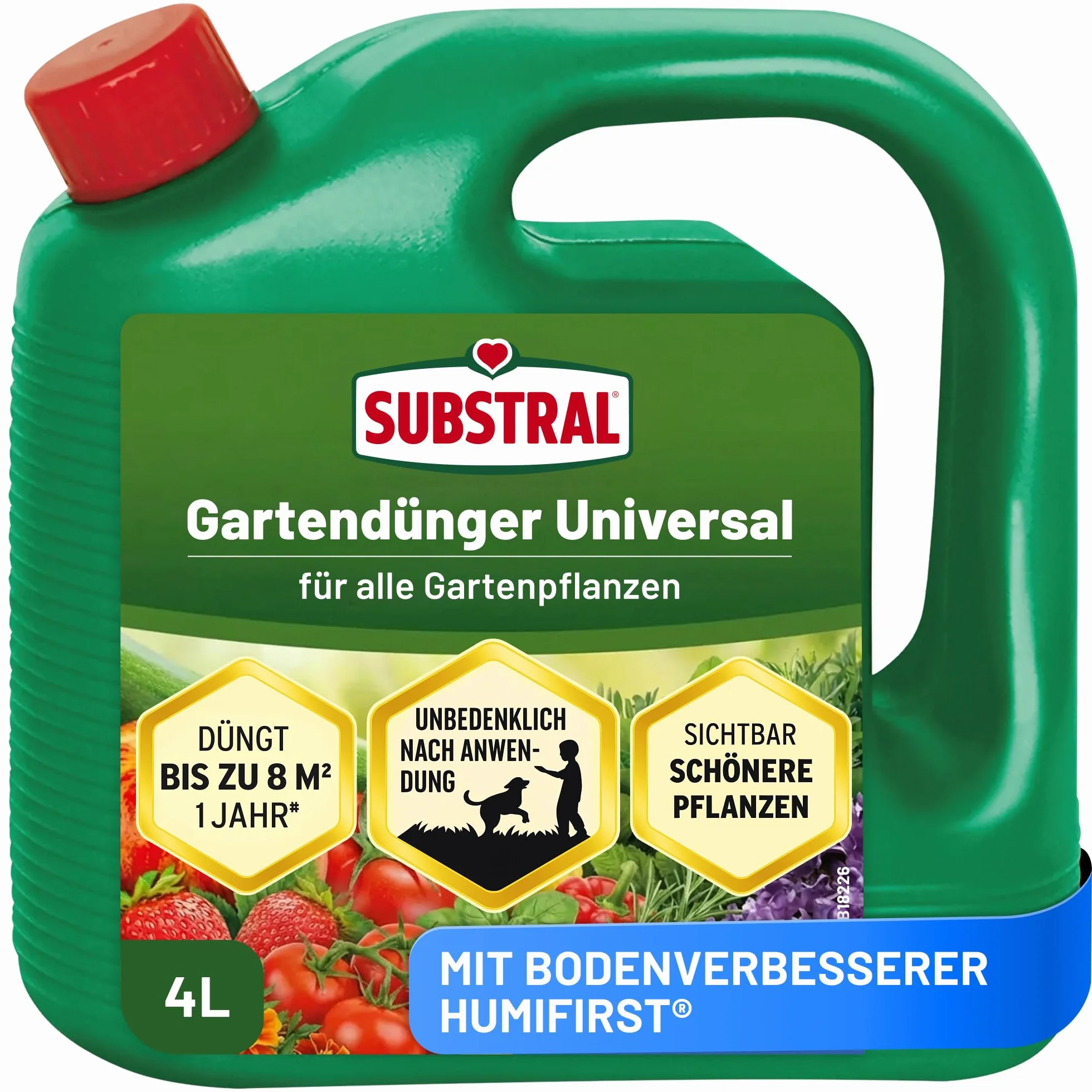 Substral Fertilizante líquido universal 4 L para plantas de jardín, verduras y césped