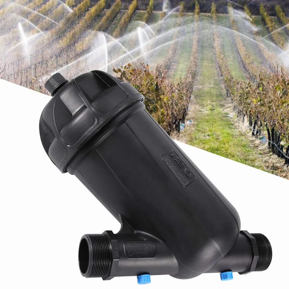 Filtro de Malla Tipo Y para Riego por Goteo de Jardinería, de Filtración de Malla 120 para Invernadero, MNPT 2 Pulgadas DN50 para Granja Agrícola (Grande (sobrepeso))