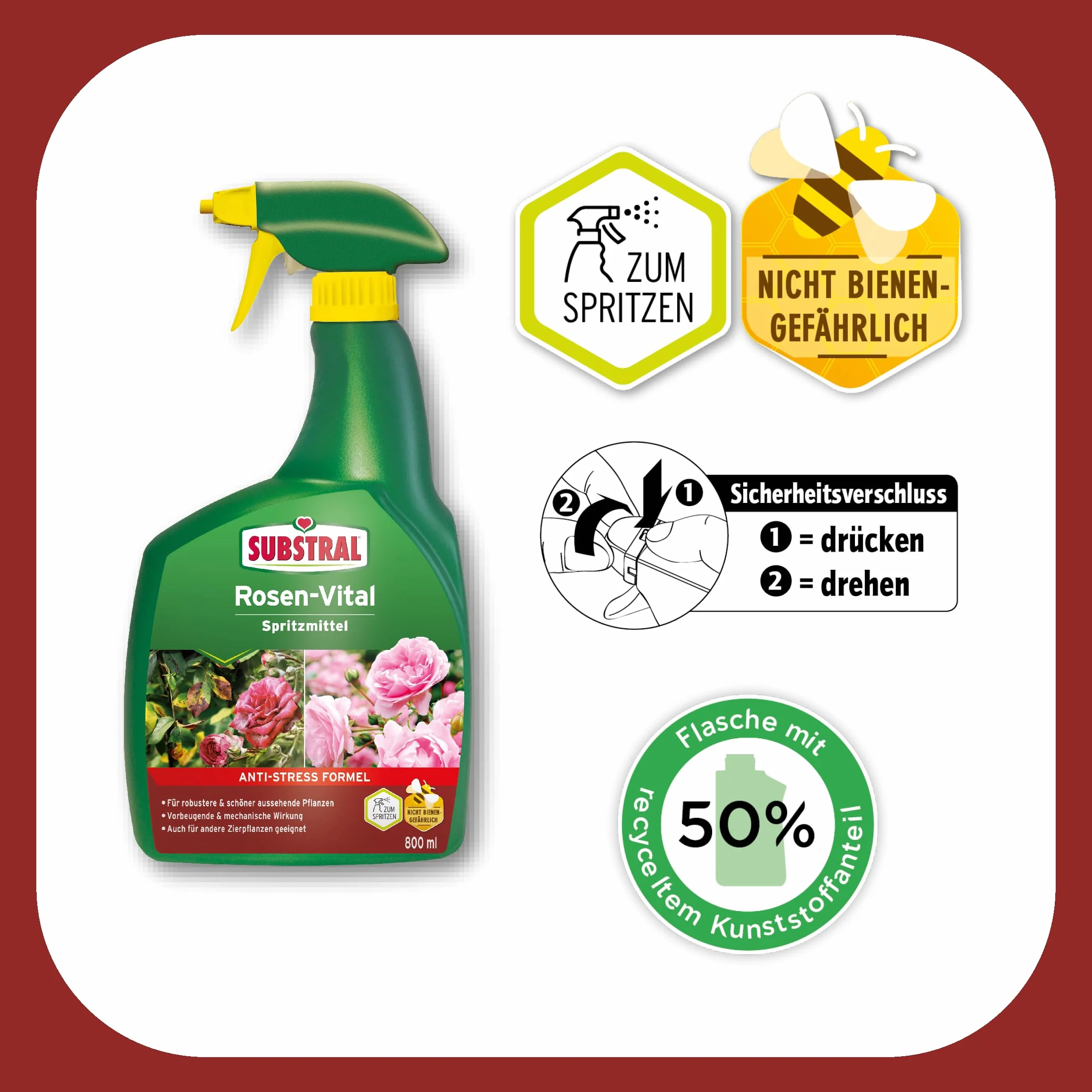 Substral Botella 66830 Verde