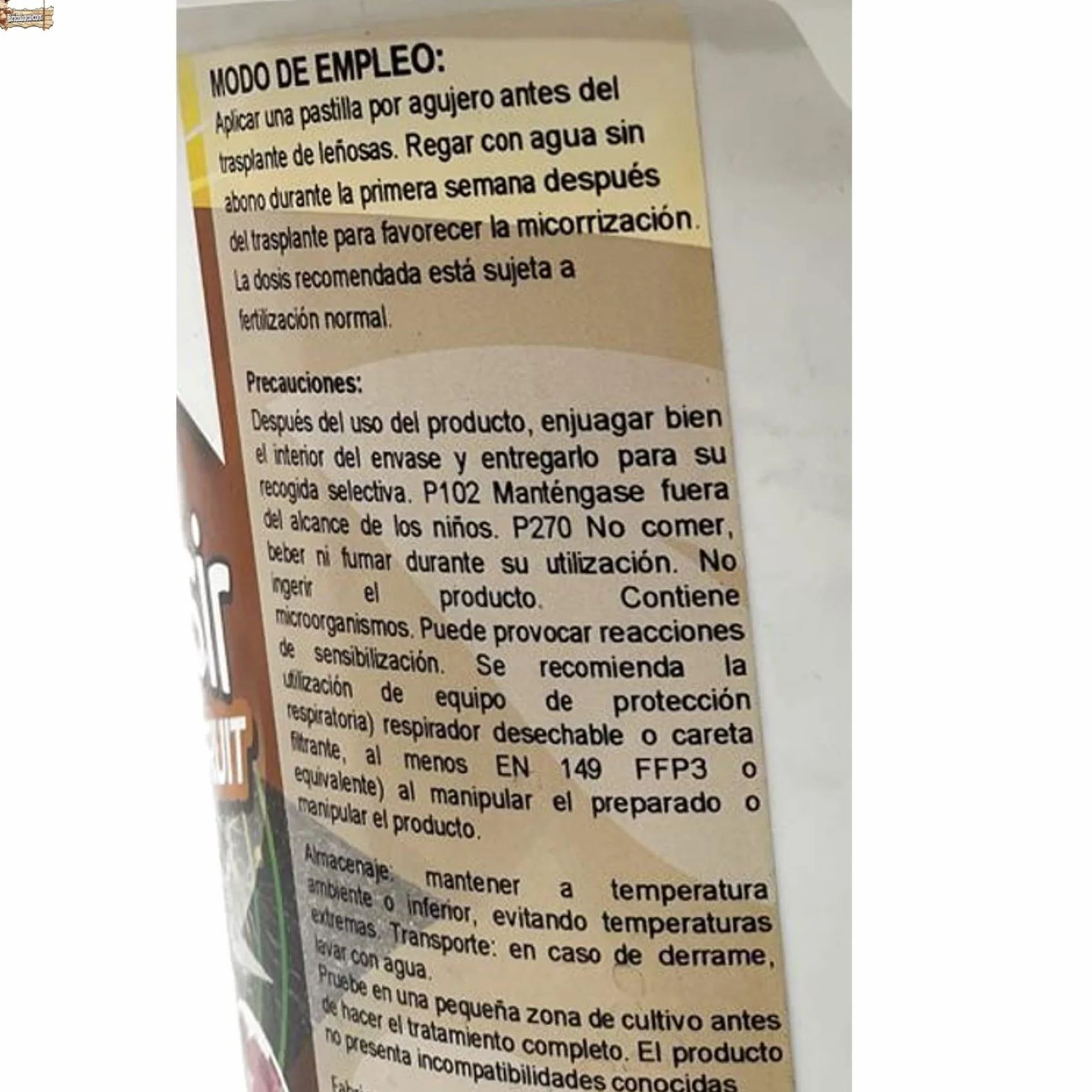 Micorrizas trichoderma bacterias rizosfera 300 uds Pastillas enraizante fungicida enraizador estimulador Acelerador Fortalecer raíces Plantas árboles esquejes