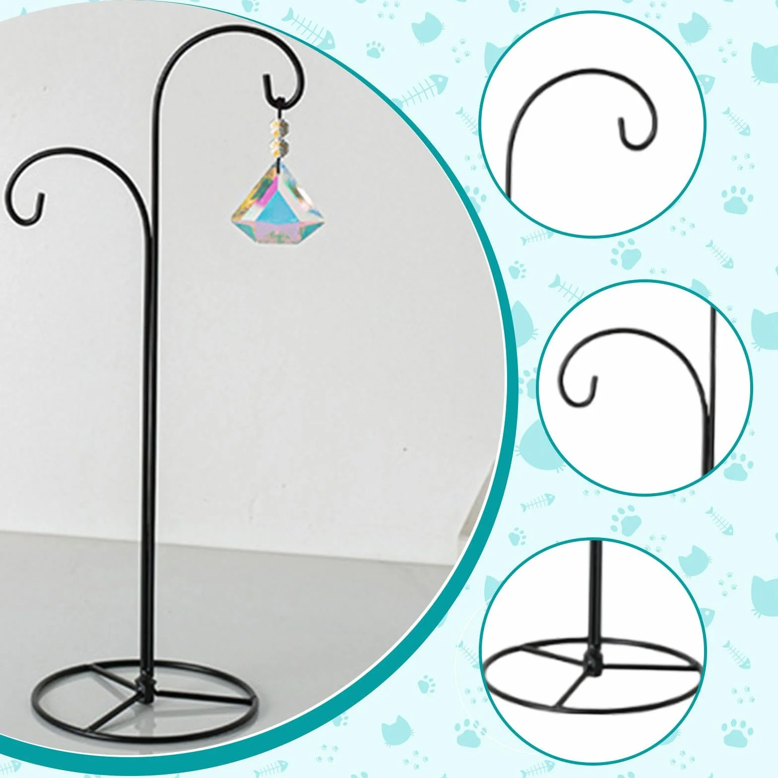Soporte Decorativo para Carillón de Viento, Adorno Colgante para Decoración Del Hogar.
