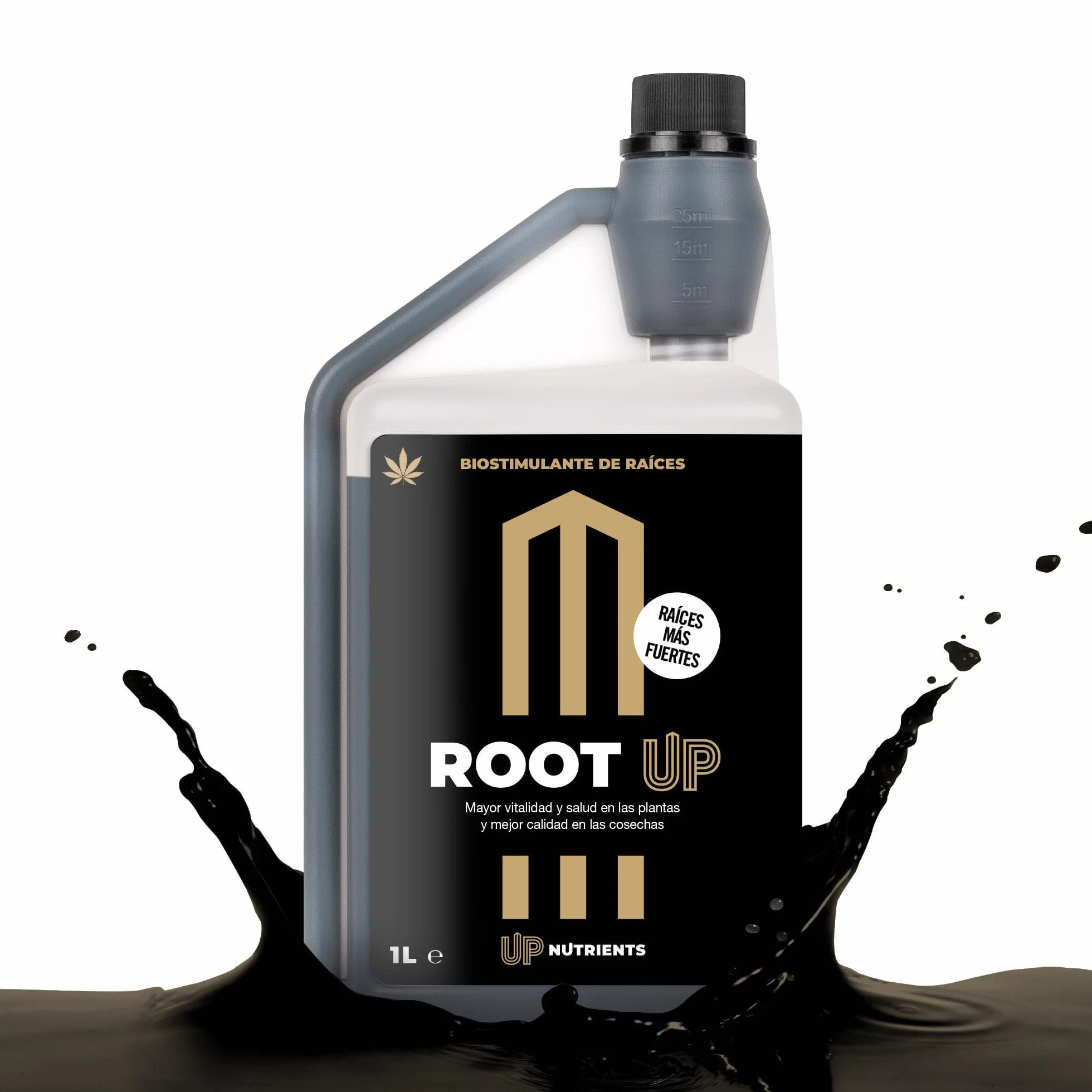 UP NUTRIENTS Bio Estimulador de Raíces ROOT UP 1 L Fertilizante Radicular Enraizante Orgánico