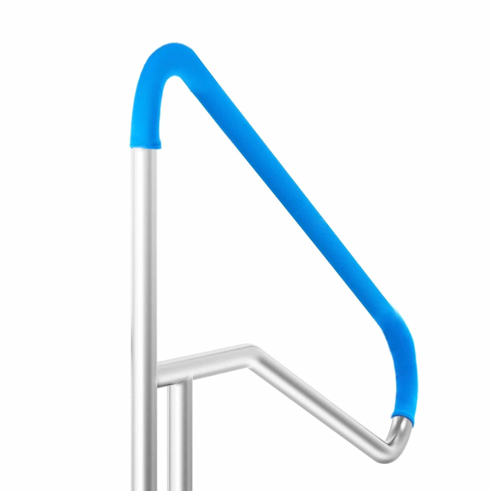 VEVOR Barandilla para Piscina 1420 x 945 x 100 mm Pasamanos de Acero Inoxidable con Placa Base