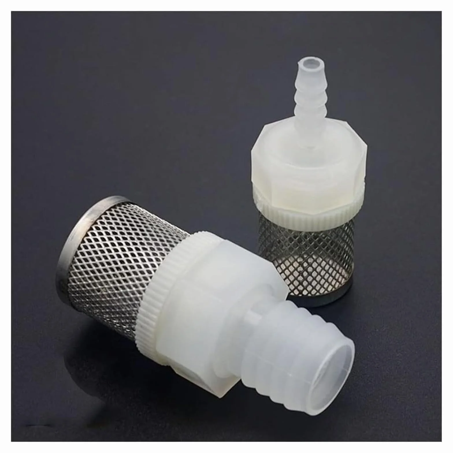 Filtro de Manguera de 4 a 20 mm, Acero Inoxidable de 3/4", for Bomba de Agua de Acuario y riego de jardín.,Filtros para Bombas | 16mm