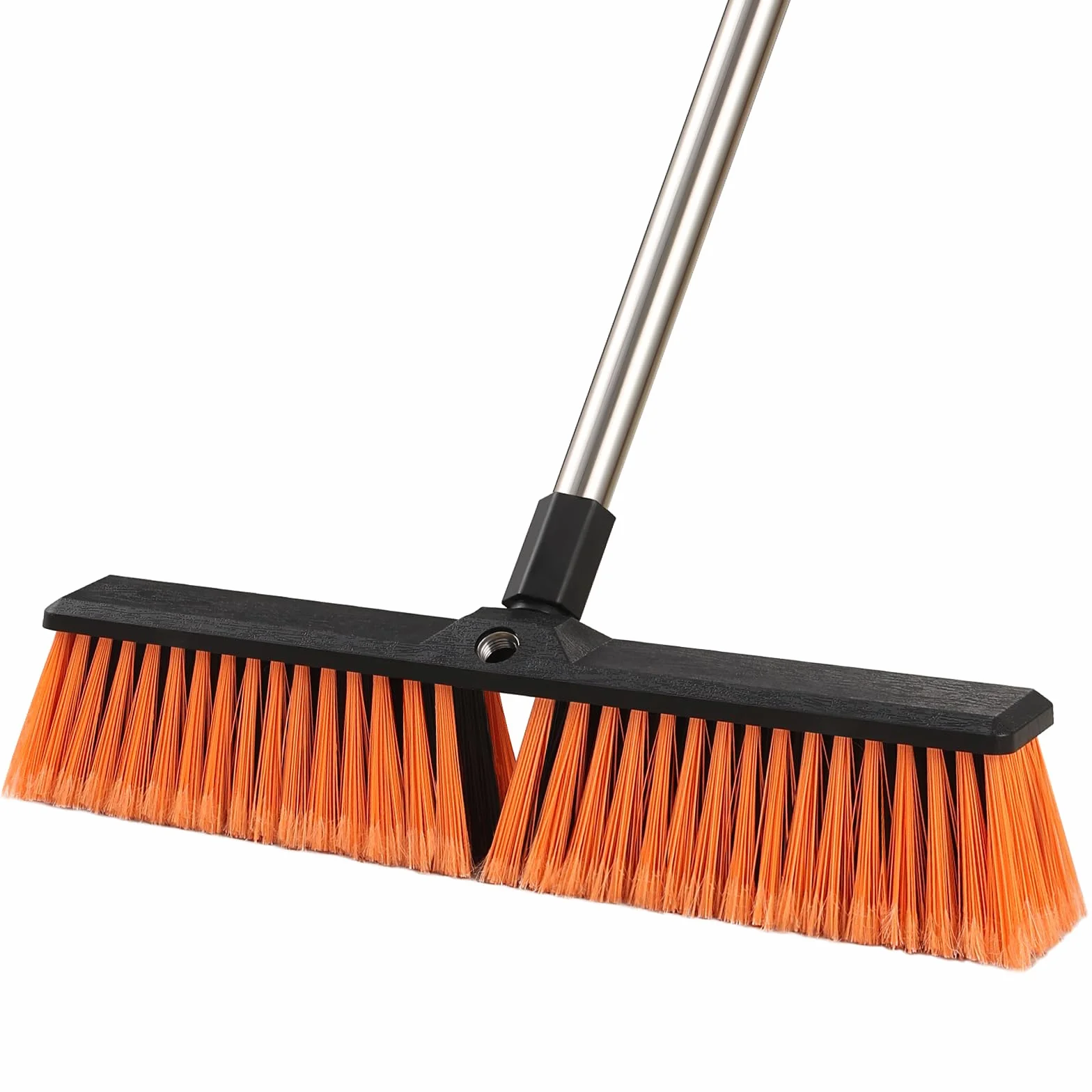 Mitclear 45cm Cepillo Exterior con Mango Extensible 163cm Escoba Cerdas Duras para Jardín Cesped Artificial Terraza