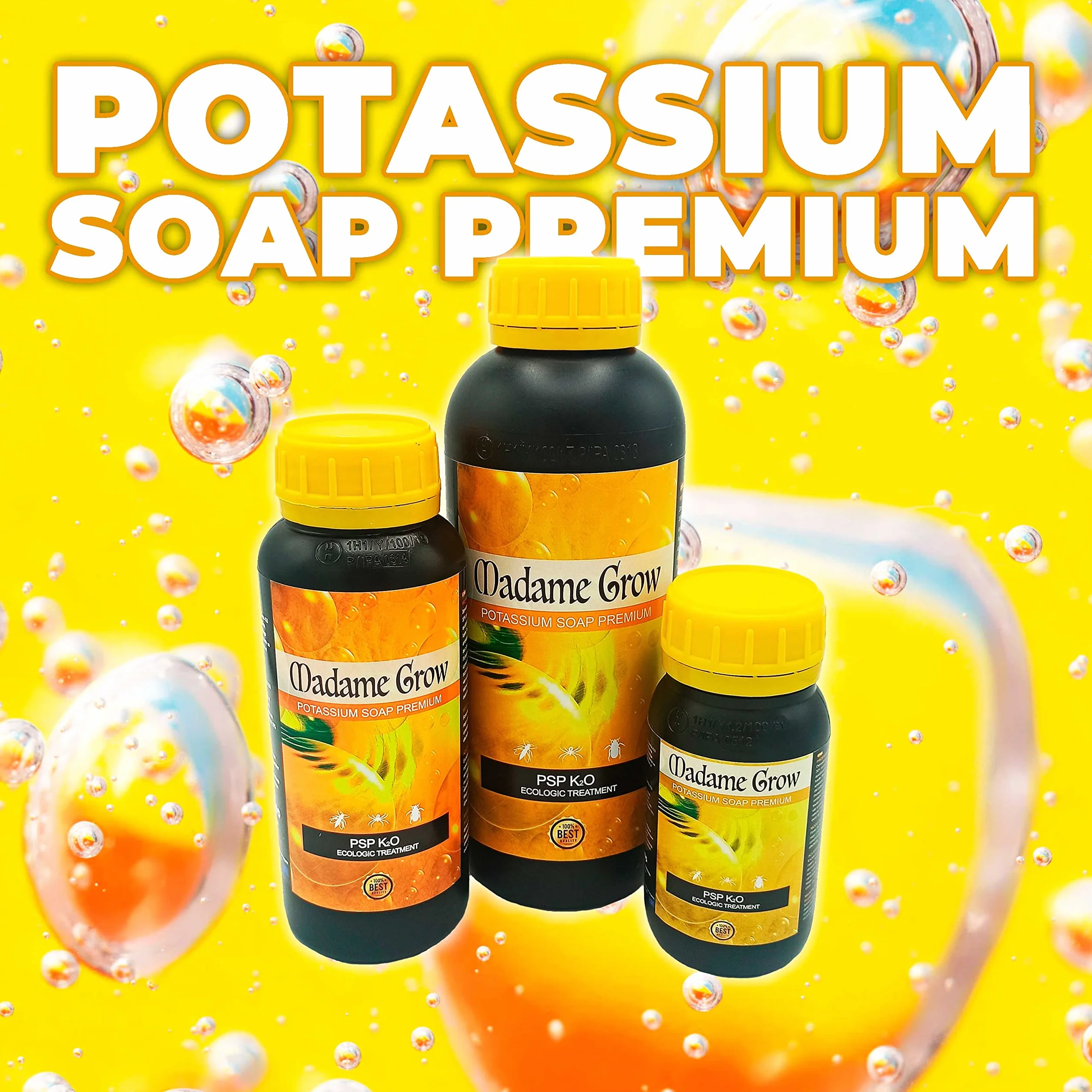 Kit de Super Fertilizantes para Plantas 420 - Abonos Orgánicos 3 x 500 ml