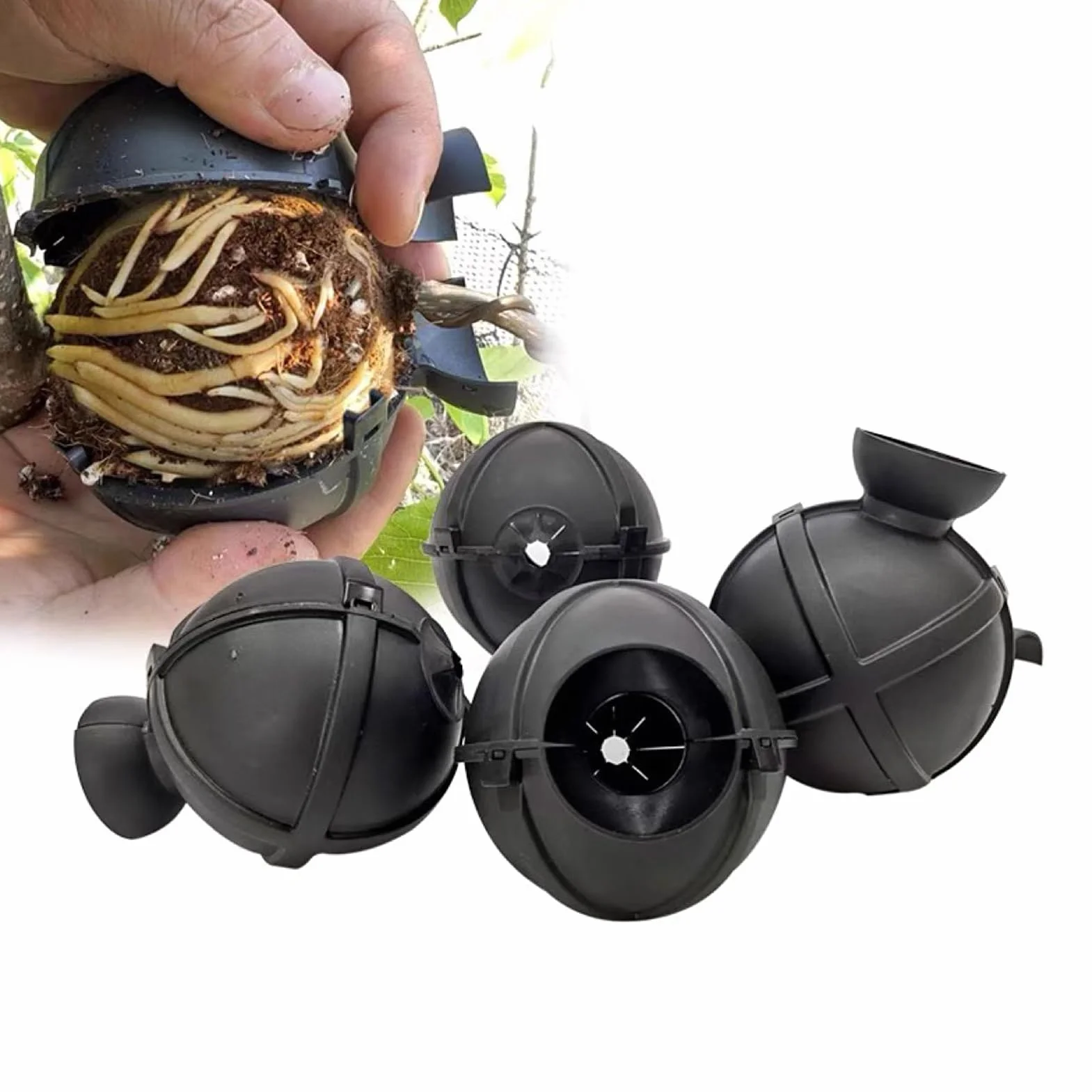 Kit De Propagación por Acodo Aéreo Reutilizable de 10 Piezas Accesorios De Jardinería