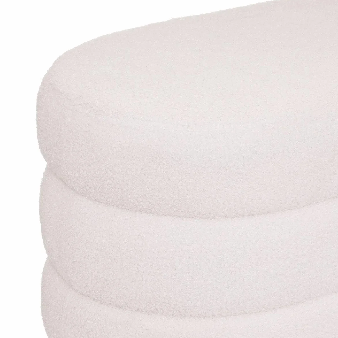 ATMOSPHERA CREATEUR D'INTERIEUR Banco sinan Blanco Rizado 100x40cm