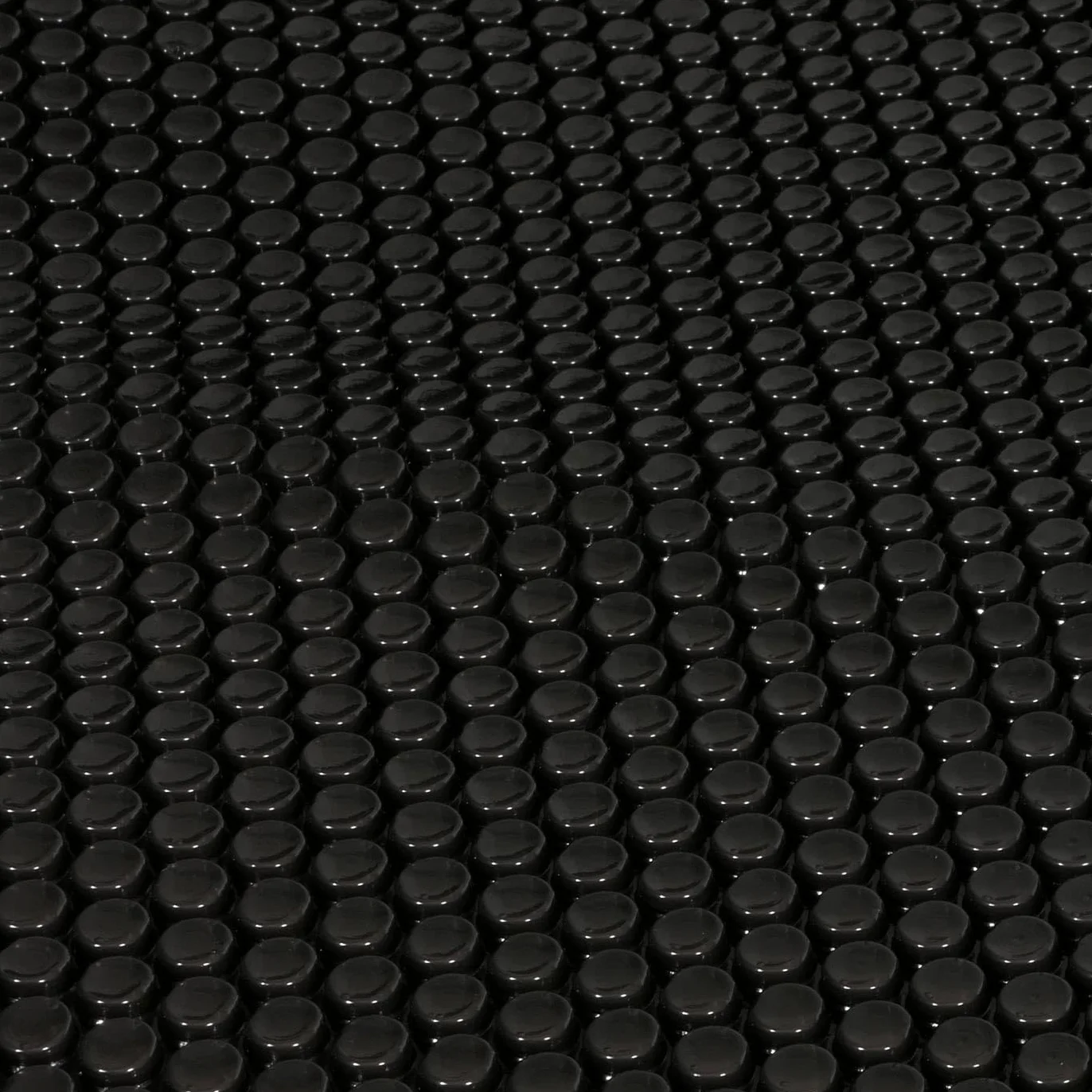 Cubierta solar para piscina 400 µm ovalada 7,31 x 3,65 m negro