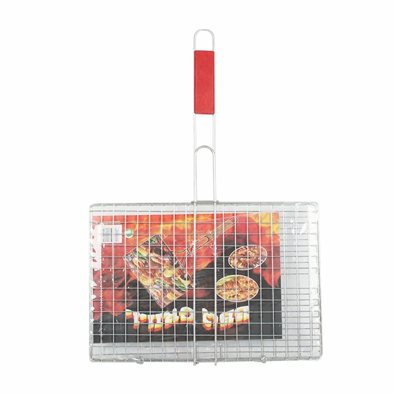 Cestas de parrilla TRIPLE PEQUE AUMENTURA Cesta Metal Manejar Peces Accesorios de Barbacoa Pescado BARBACOA Herramienta de la herramienta de barbacoa al aire libre a la parrilla Parrillas para parrill