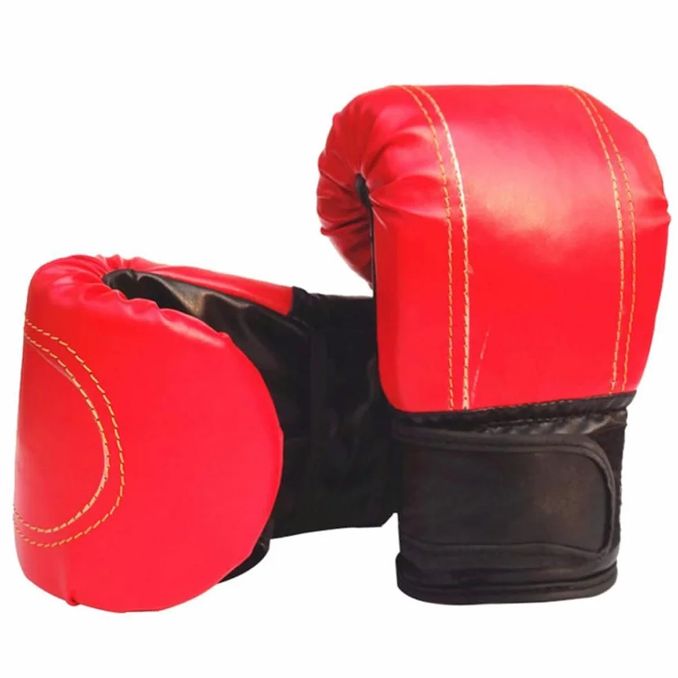 Guantes de boxeo MMA con acolchado para entrenamiento Muay Thai, Kick-Boxing y sparring