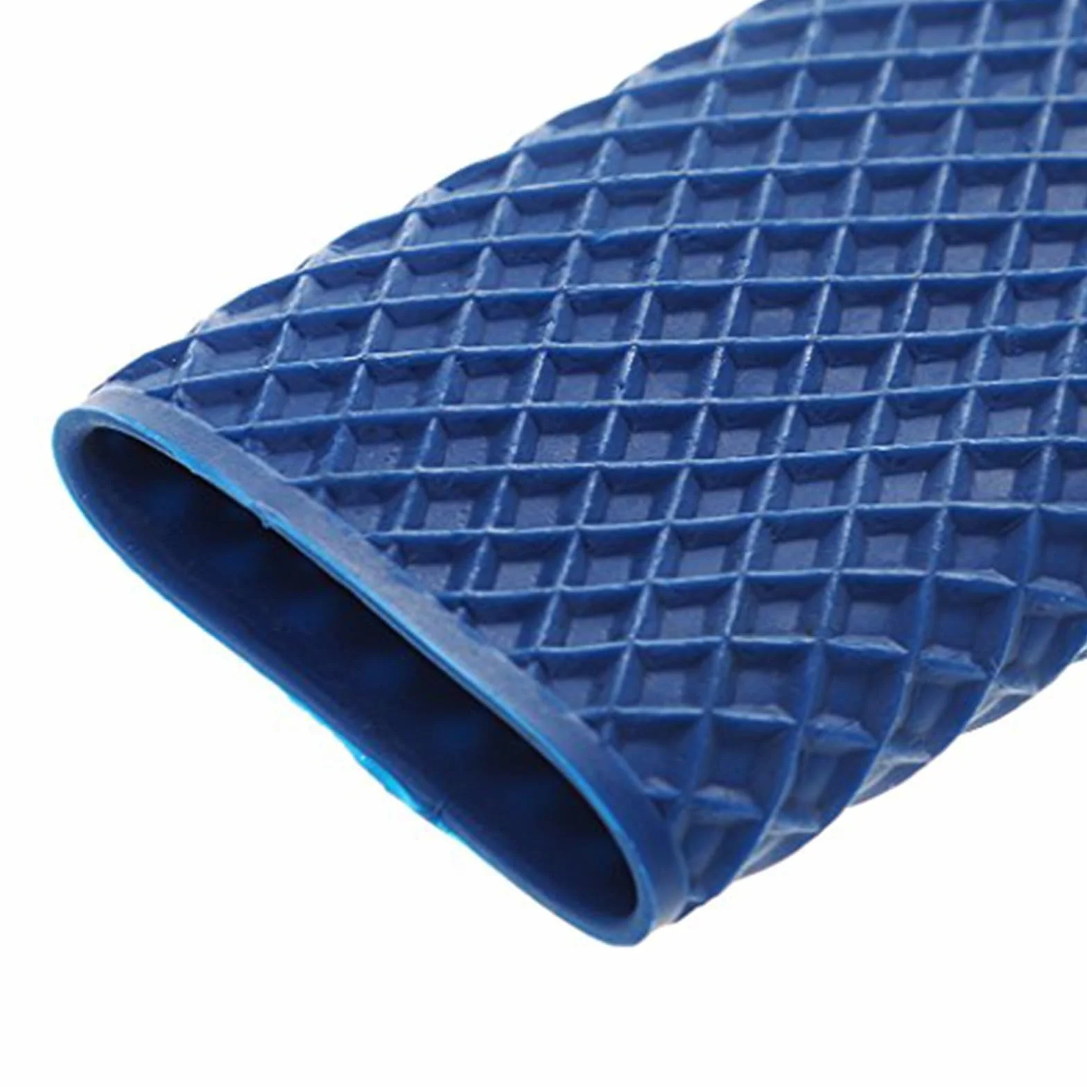Grip Funda de agarre de silicona para billar, protector de mango antideslizante (azul)