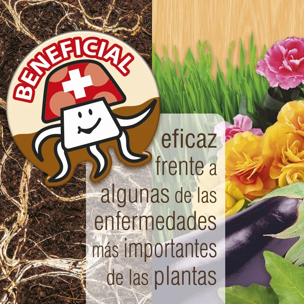 Bioflower Tricodermas Fertilizante Orgánico 4 Unidades x 2g