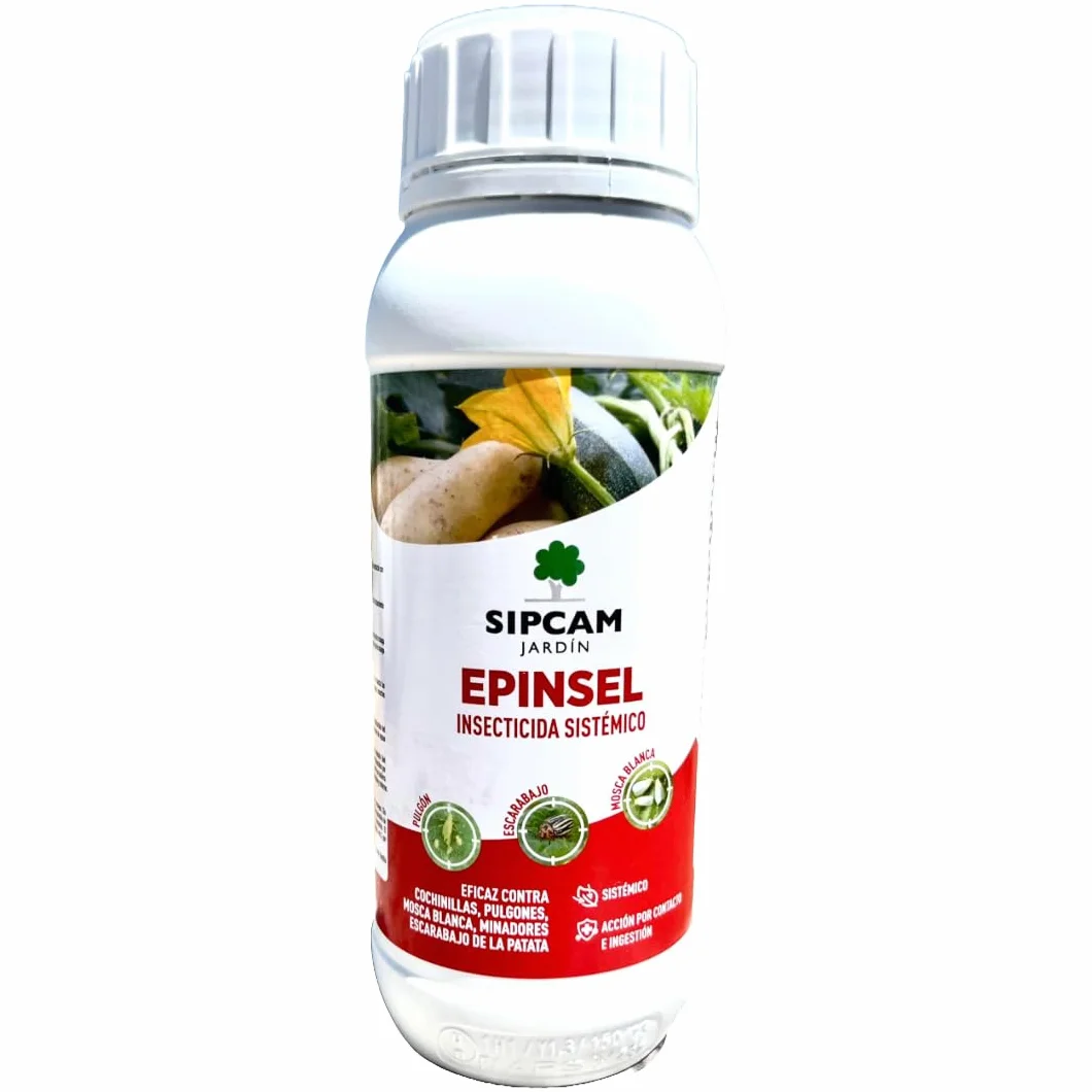 Sipcam Epinsel Insecticida Acetamiprid 0.5% 500ml Contra Pulgón Mosca Blanca Escarabajos