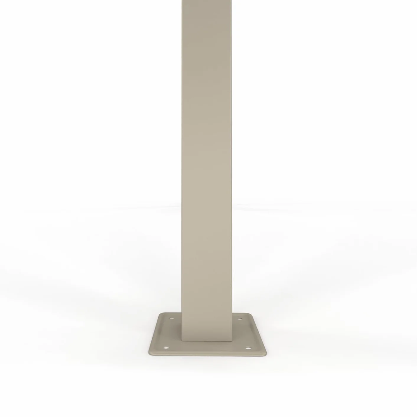 Pérgola retráctil techo 4 patas 3x4 m cenador efecto madera y lienzo beige