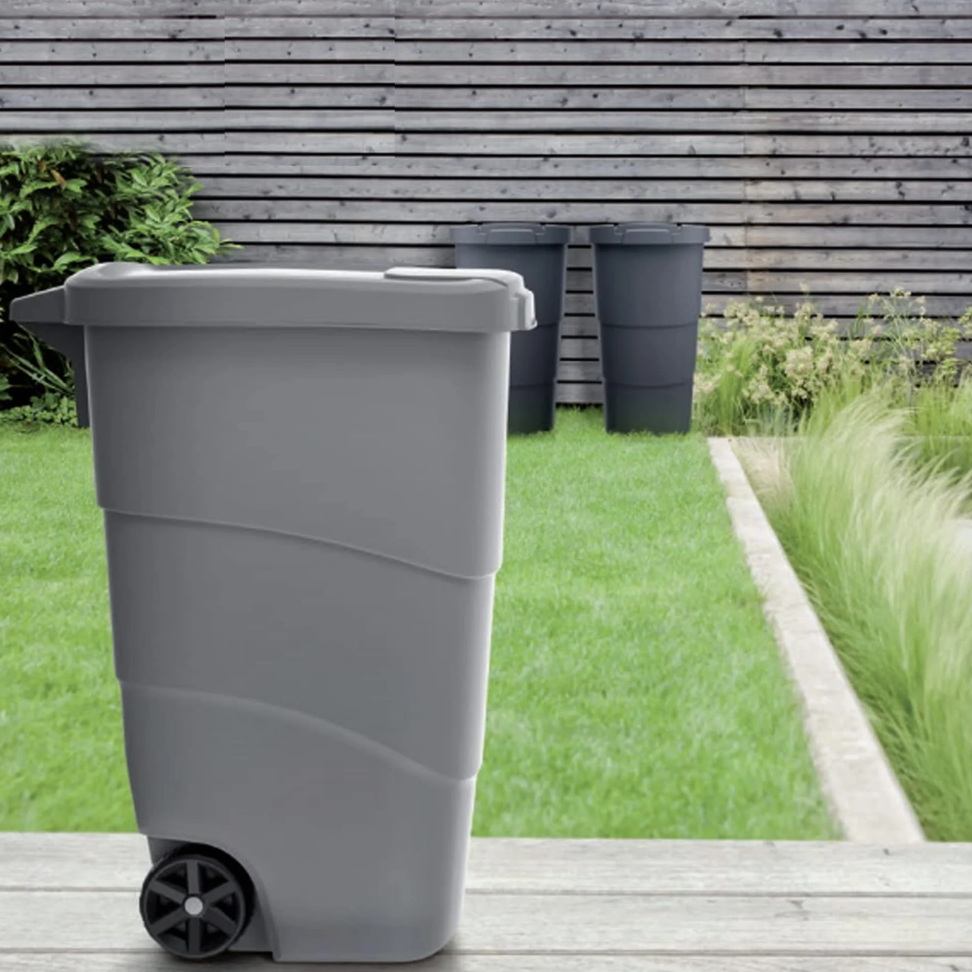 Barril de captación de Agua Smooth 120l 696x594x610 mm