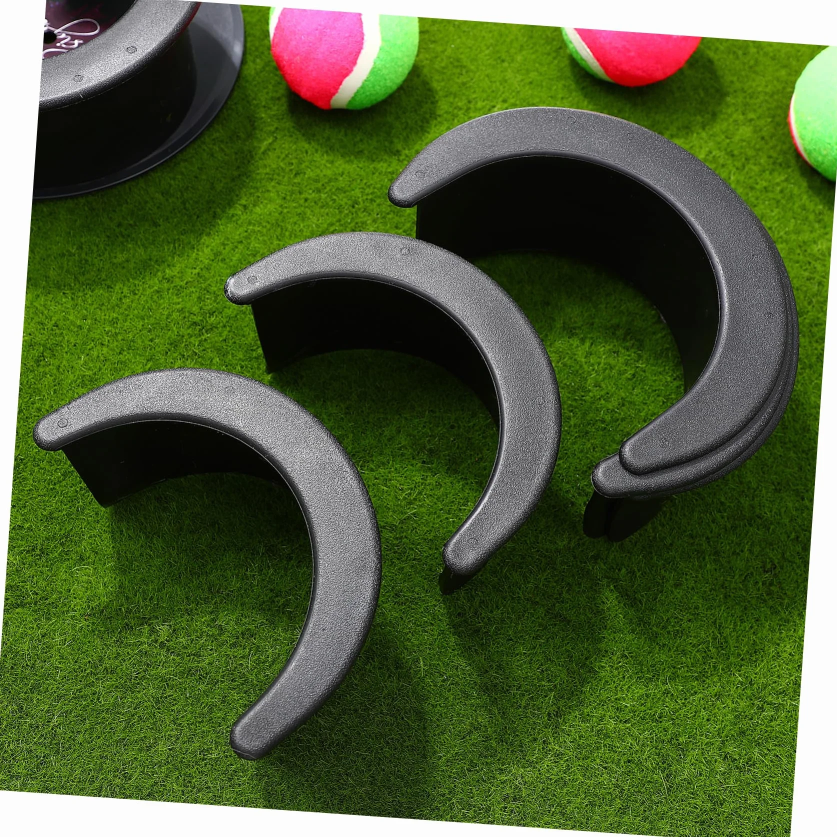 TOYANDONA Forros de Bolsillo para Mesa de Billar de Plástico Duradero Negro Esquineros y Laterales Accesorios