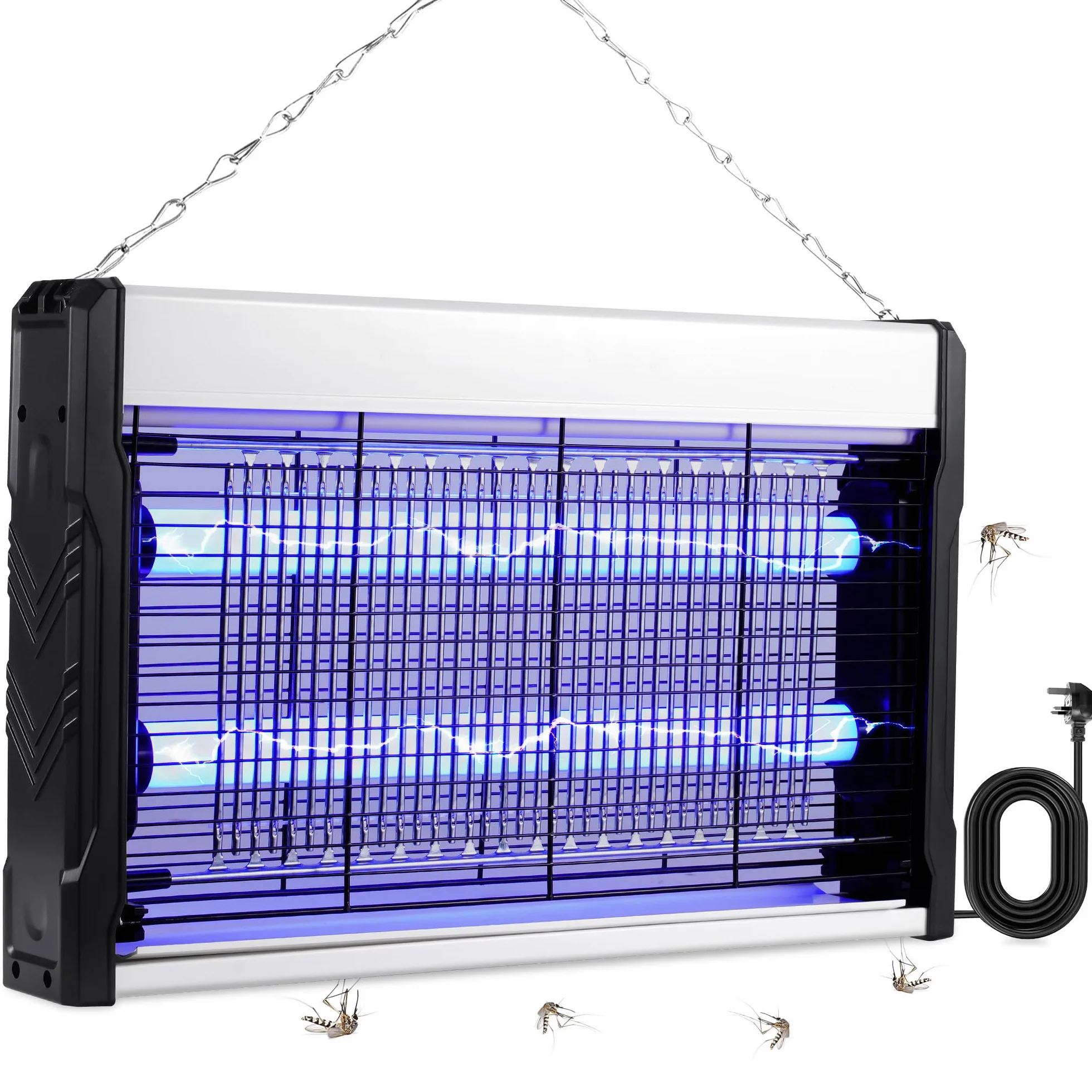 Lámpara Matamosquitos 3200 V Matamoscas Eléctrico Jardín Patio Cocina Industrial