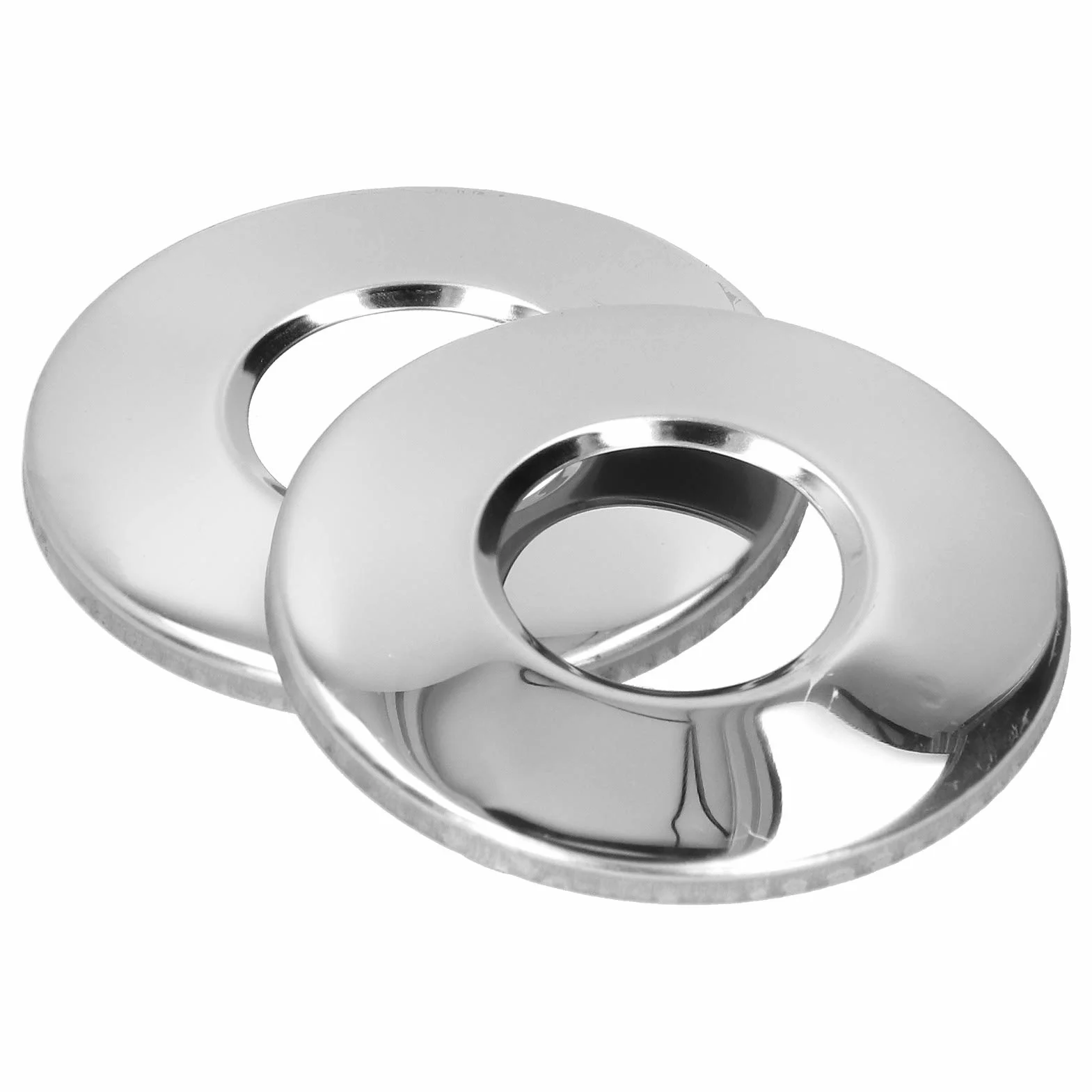 Placas de Acero Inoxidable para Escalera de Piscina y SPA, Paquete de 2, 5 cm