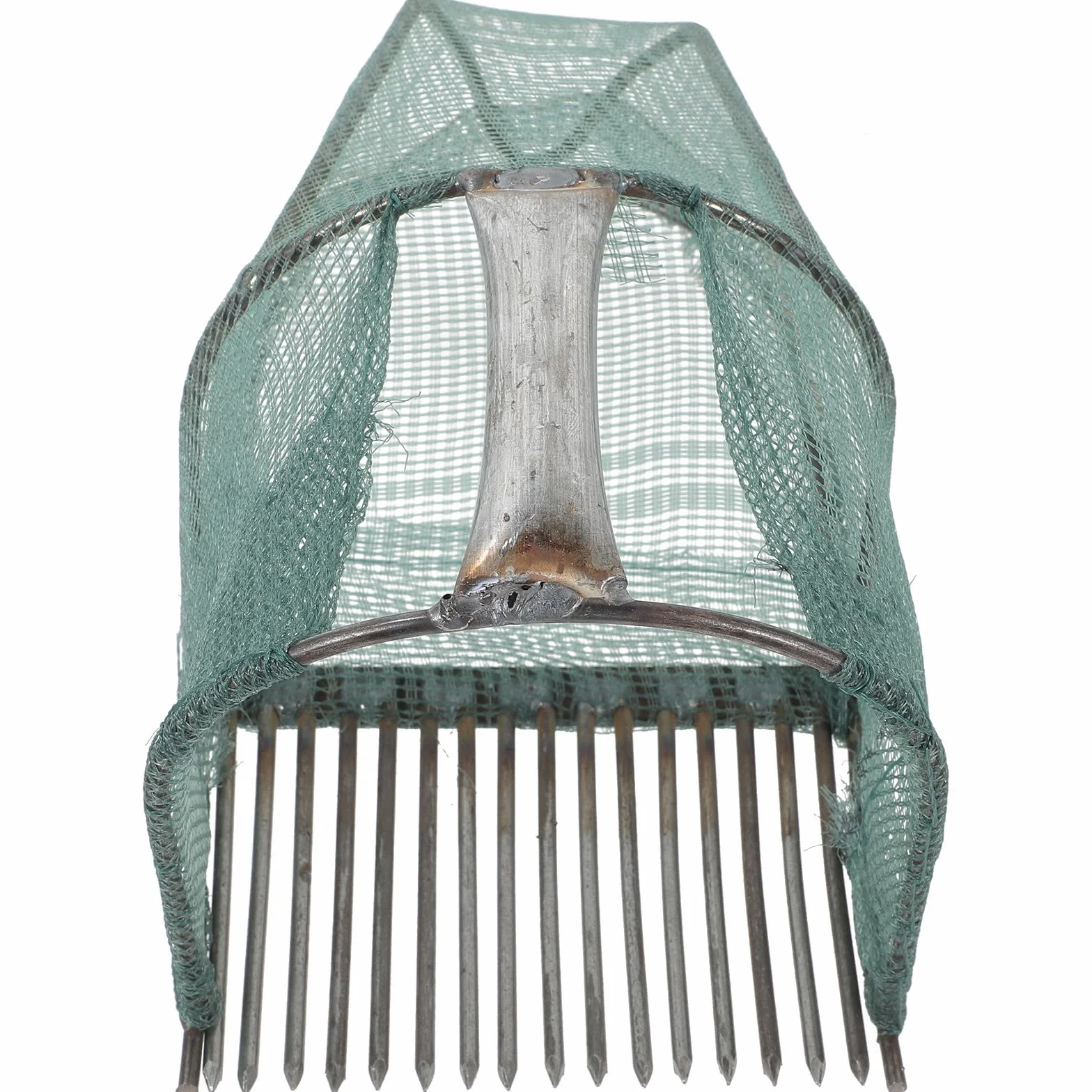 FOMIYES Recolector de Frutas para Jardín Jaula y Mango Ergonómico, Herramienta Ligera para Recolección de Arándanos y Otras Frutas Pequeñas