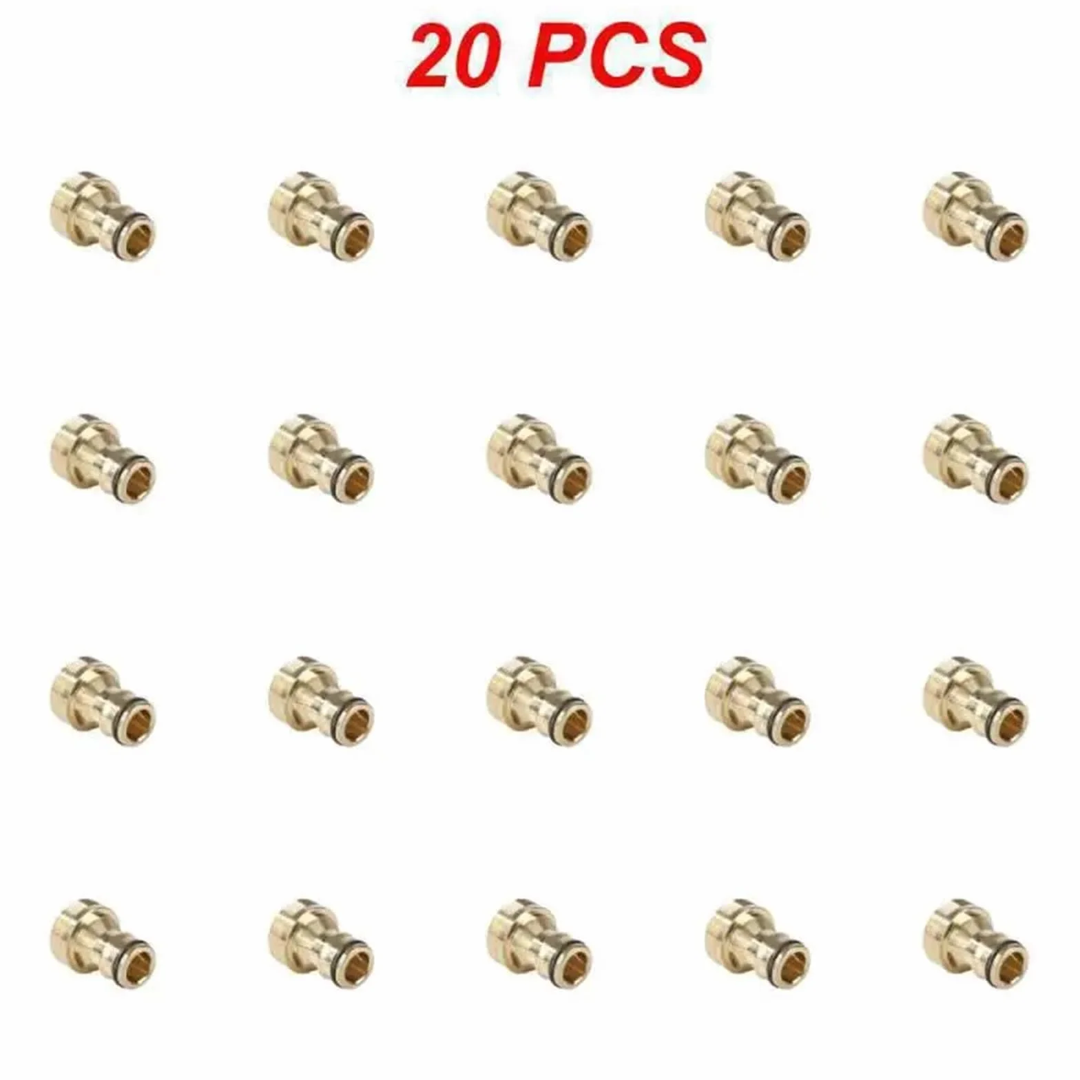 1~20 piezas grifo Universal 23 Mm adaptadores de cocina conector de grifo adaptador de manguera herramientas de riego de jardín interfaz de conversión(Style A 20pcs)