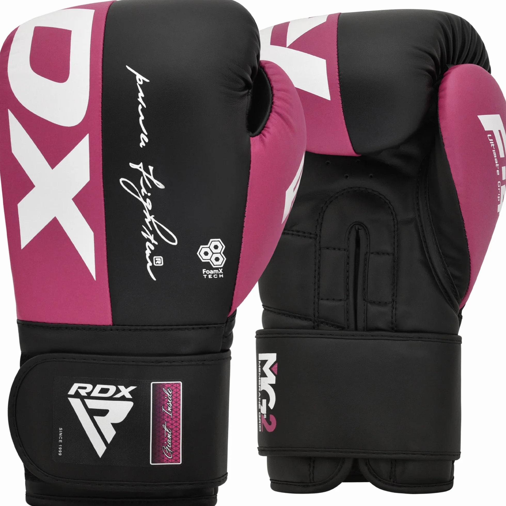 RDX Guantes de Boxeo Maya Hide Cuero Entrenamiento Muay Thai Sparring Kickboxing 8 10 12 14 16 OZ