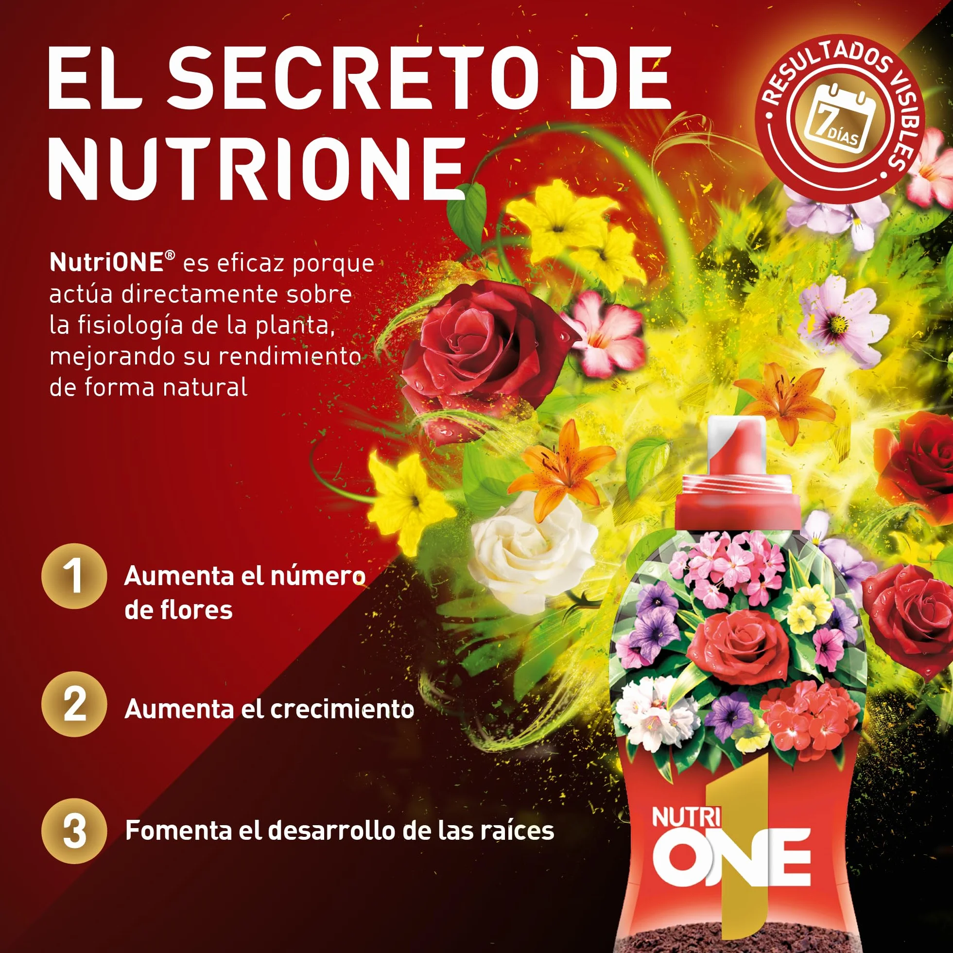 Abono líquido concentrado para Plantas y Flores Fertilizante Premium ingredientes naturales