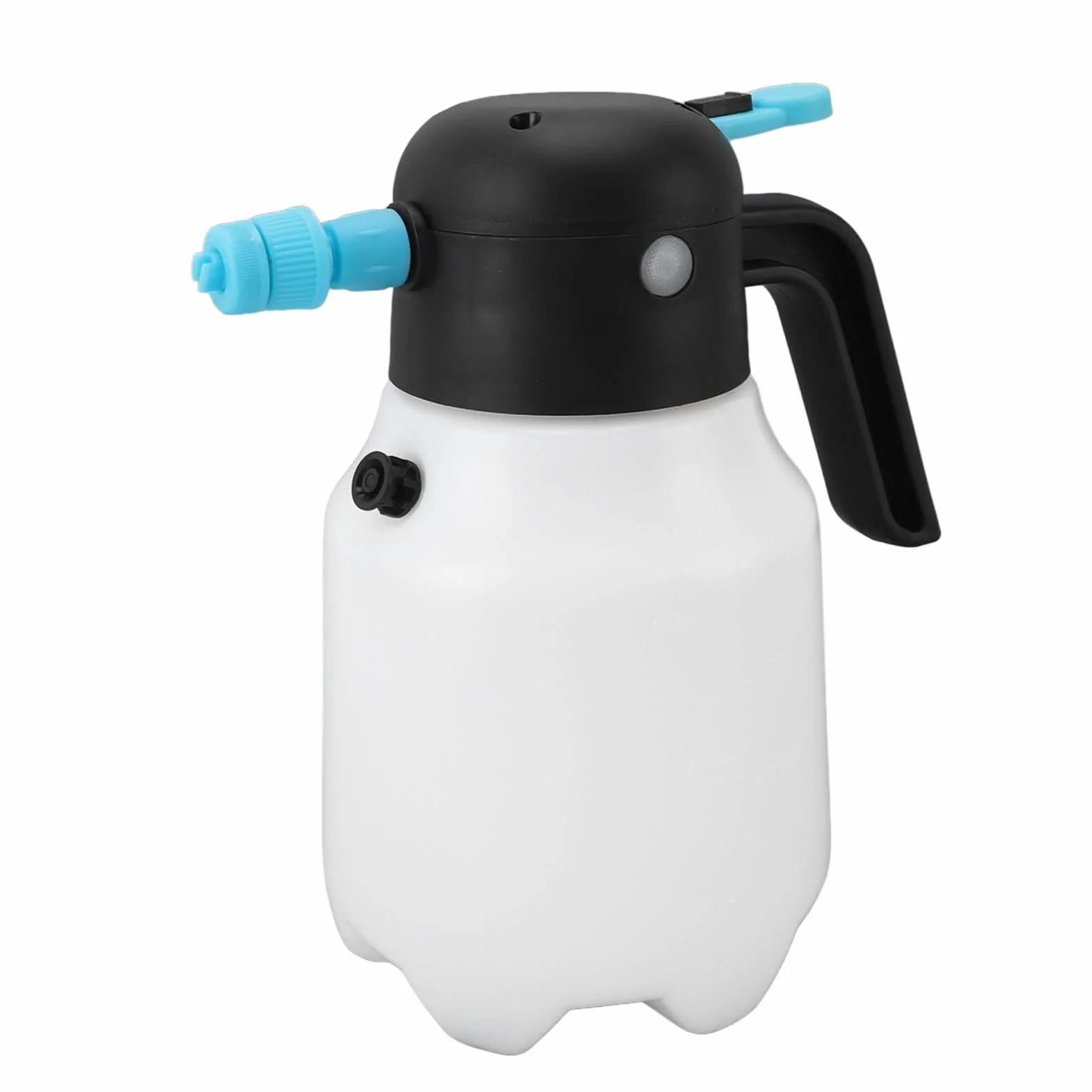 Jeffergarden Pulverizador de Espuma Eléctrico PP Botella de Spray Inalámbrico 1.8L 2000mAh Recargable Automático Lavado de Autos y Riego de Flores para Limpieza de Mano del Hogar Pulverización