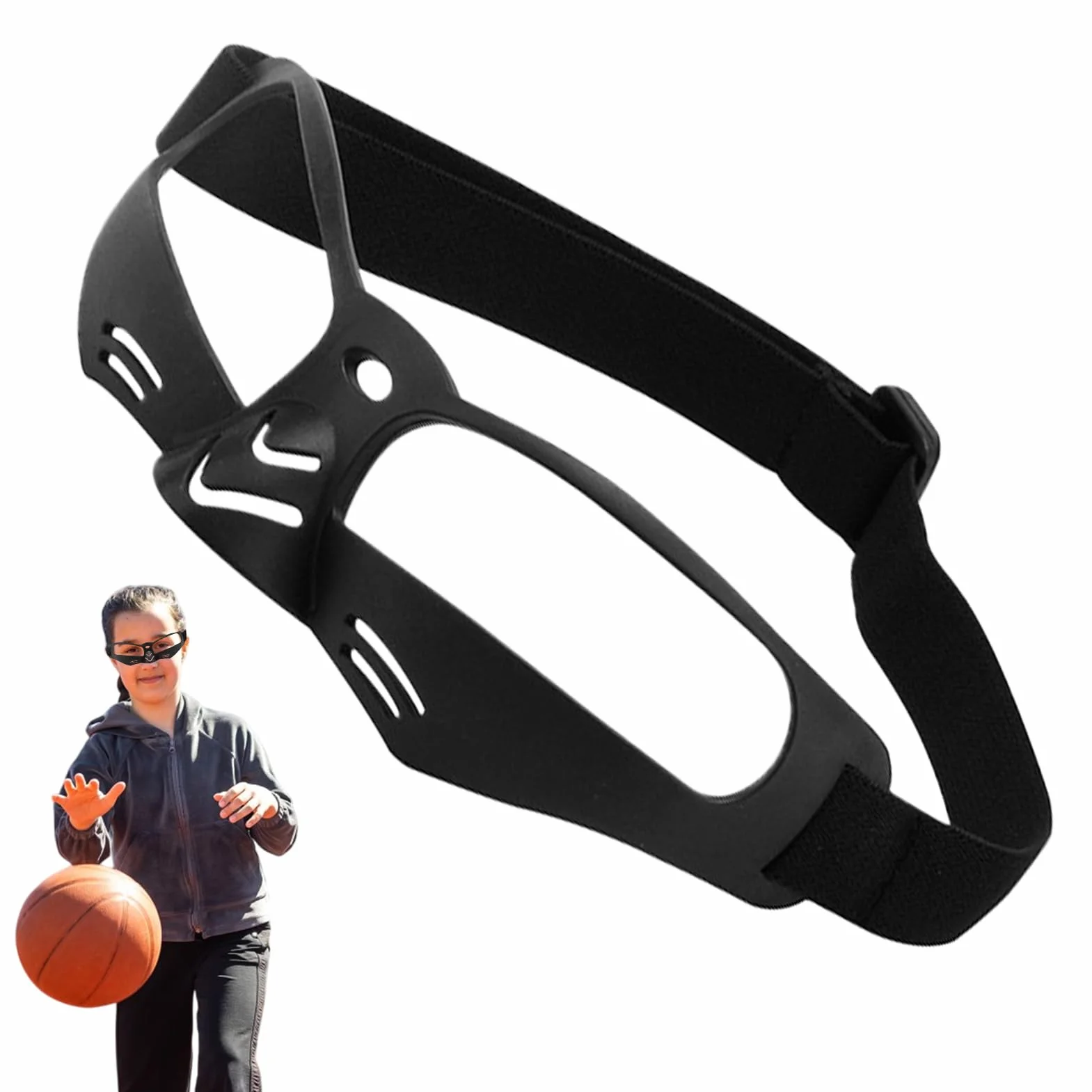 Gafas de entrenamiento de baloncesto deportivas protectoras para jóvenes niños adolescentes adultos