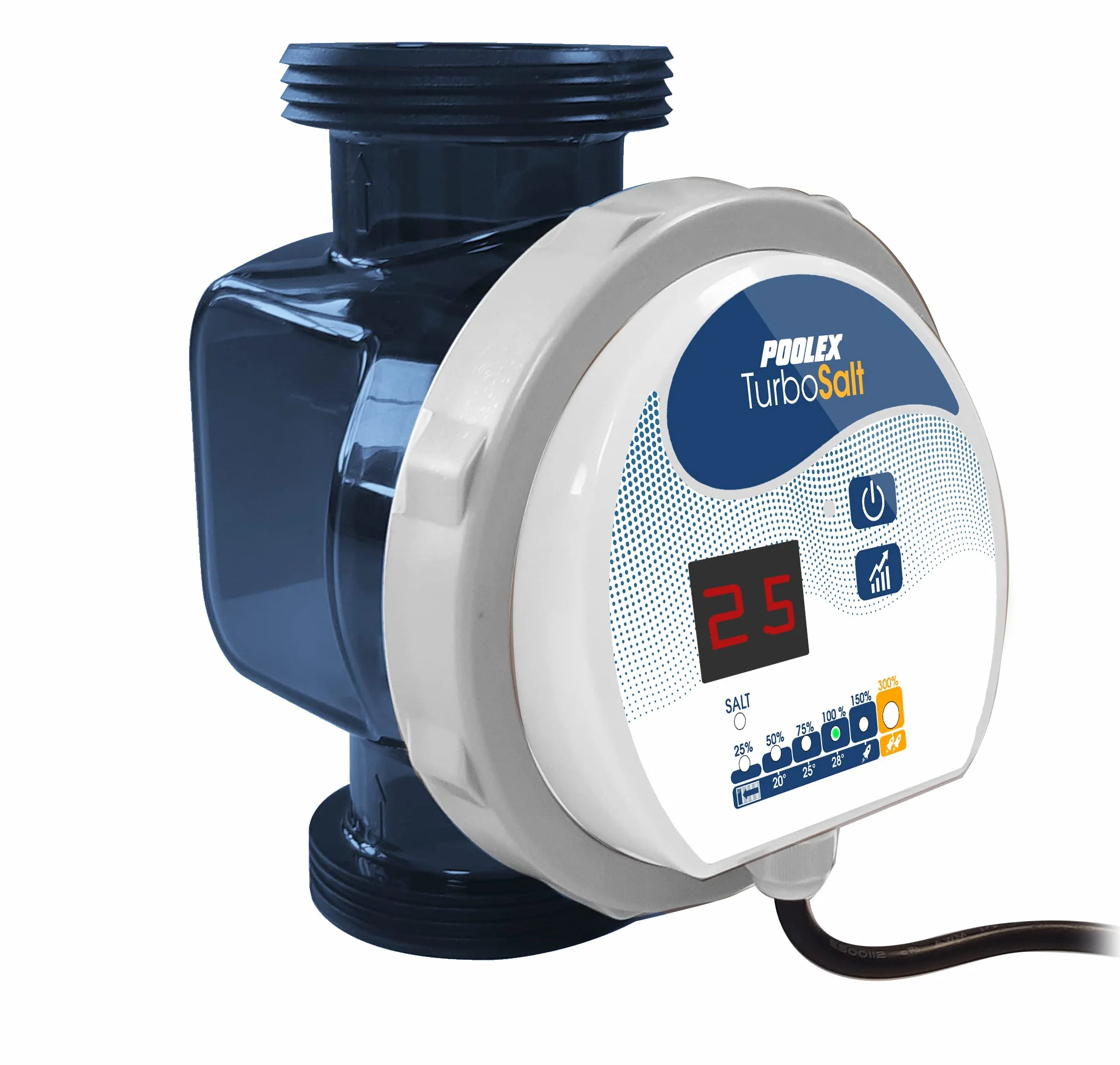 Poolex Turbo Salt Electrólisis compacta para Piscinas hasta 30 m3 Modelo 300