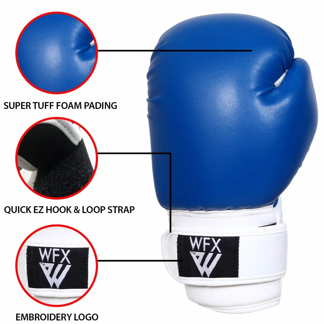 Kids Boxing Gloves for Martial Arts Sparring Junior Mitts Heavy Duty Leather MMA Training