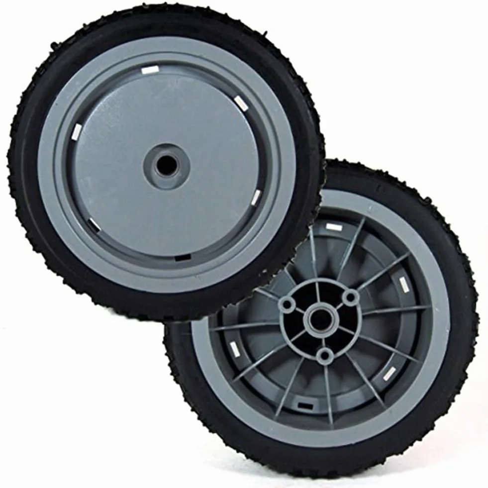 Rueda de repuesto para cortacésped TORO 107-3708, rueda de cortacésped compatible con TORO, rueda de cortacésped de empuje, equipo de jardín, rueda de repuesto para equipo de césped, 1-2 unidades (2