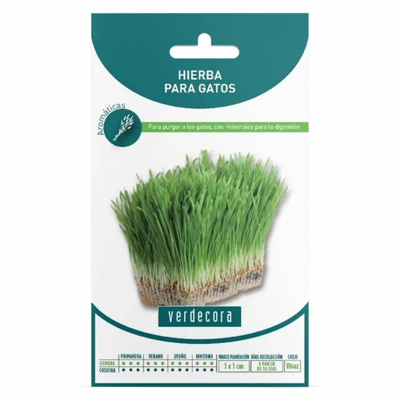 VERDECORA Semillas Hierba Para Gatos