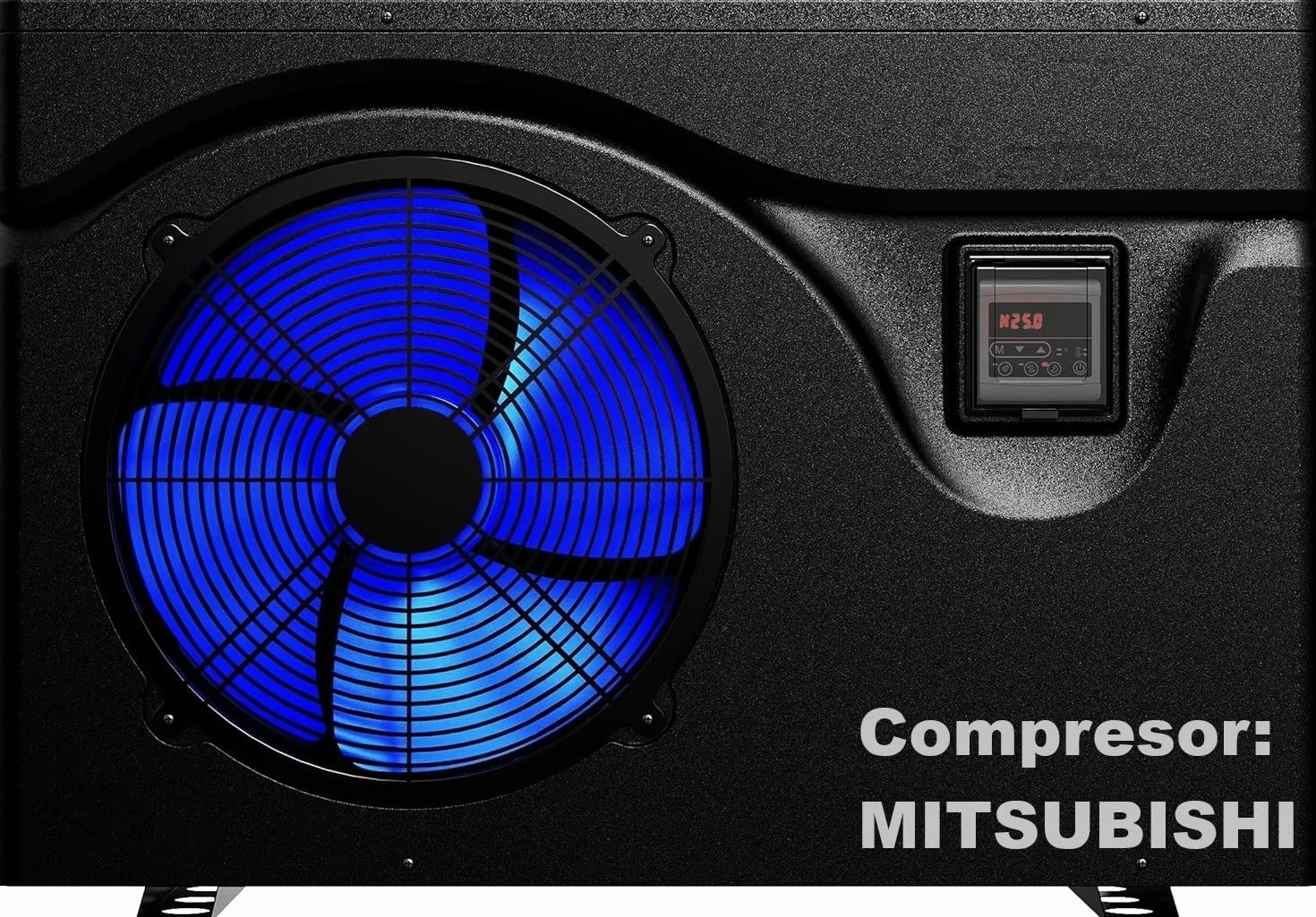 Bomba de Calor Full Inverter para Piscinas 40m³ 9,3 kW WiFi