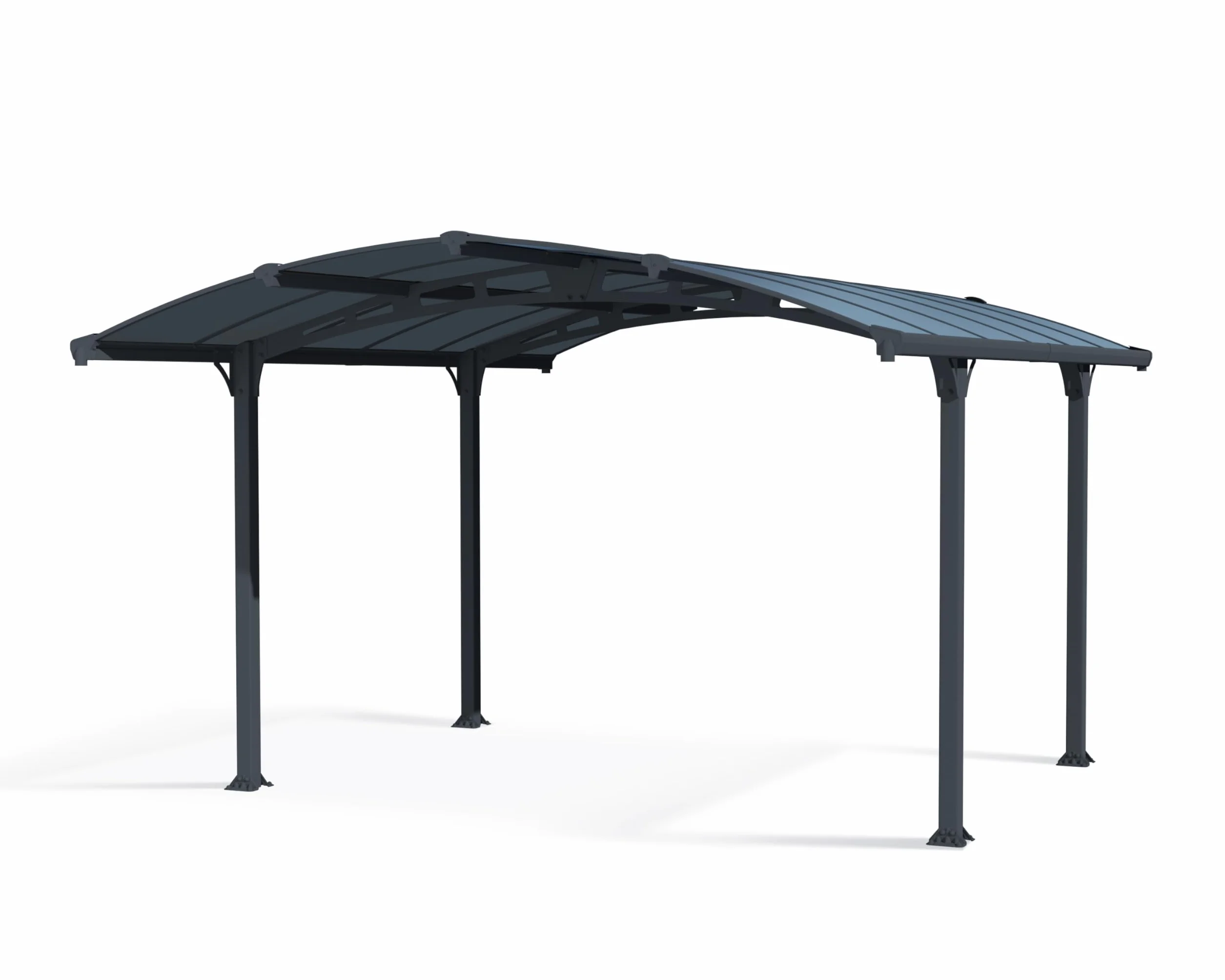 CANOPIA by Palram Carport de Aluminio Arcadia 359x435 Gris