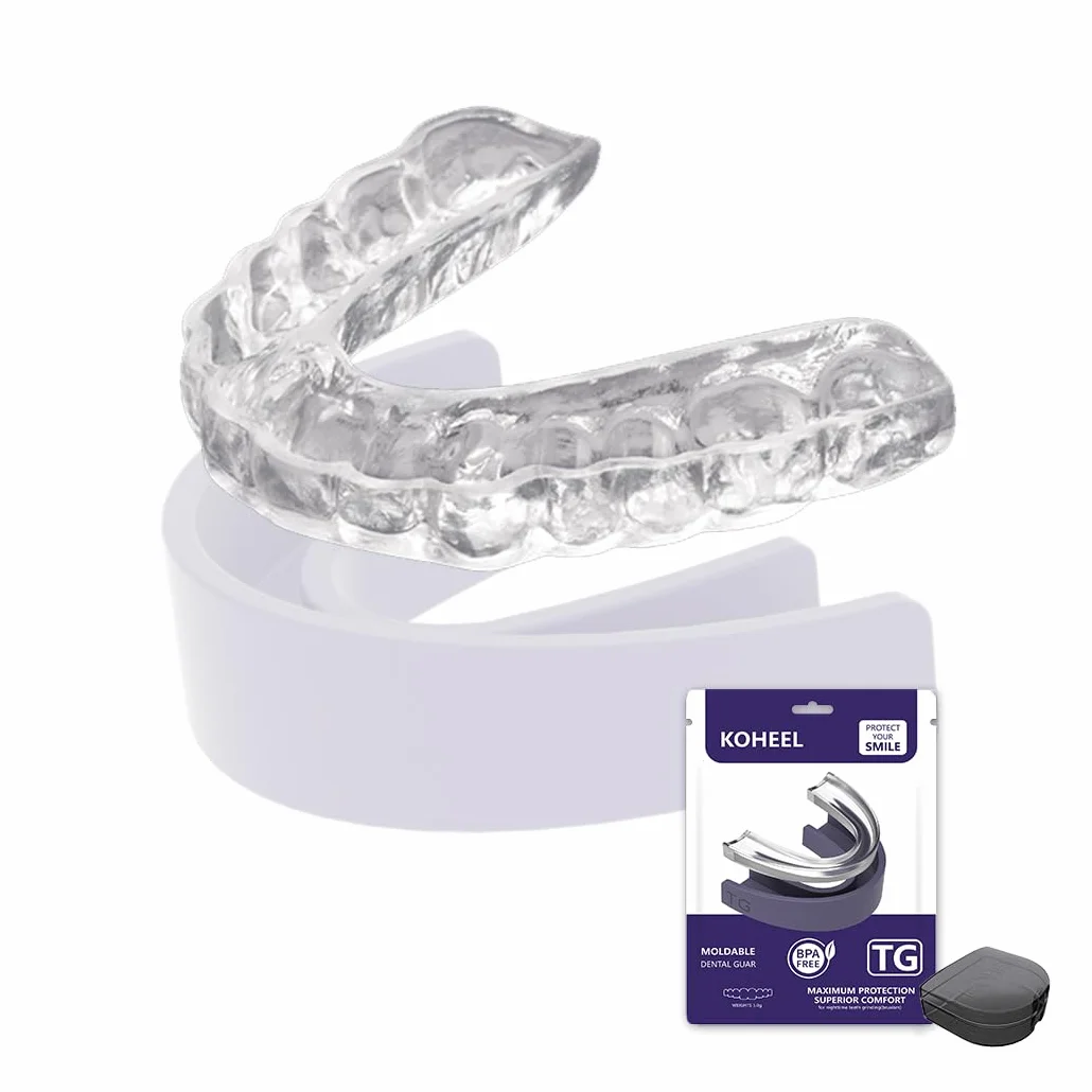 KOHEEL TG Férula Dental para Bruxismo, Protector Dental Nocturno (5 Unidades)